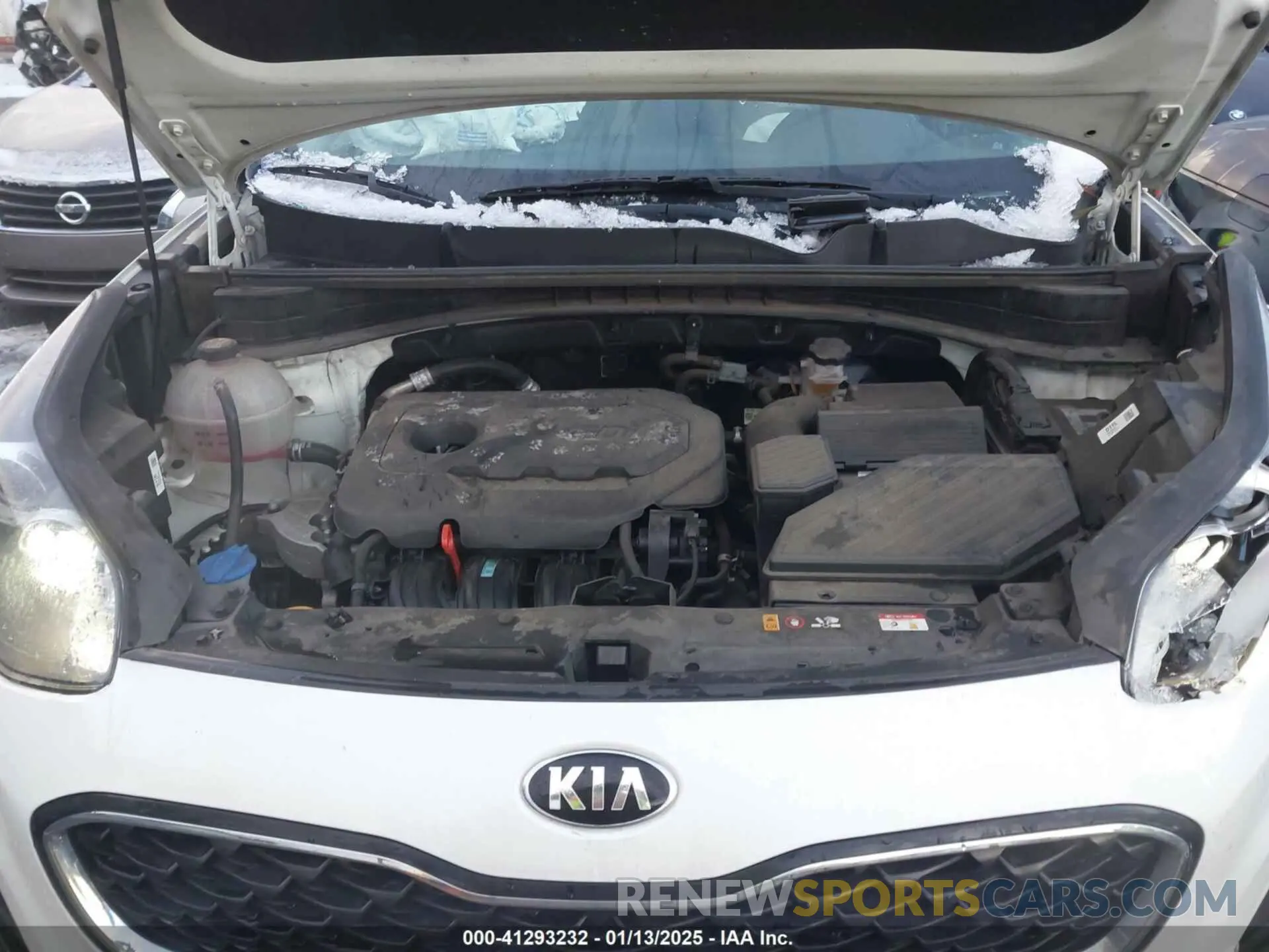 10 Photograph of a damaged car KNDPM3AC7M7902963 KIA SPORTAGE 2021