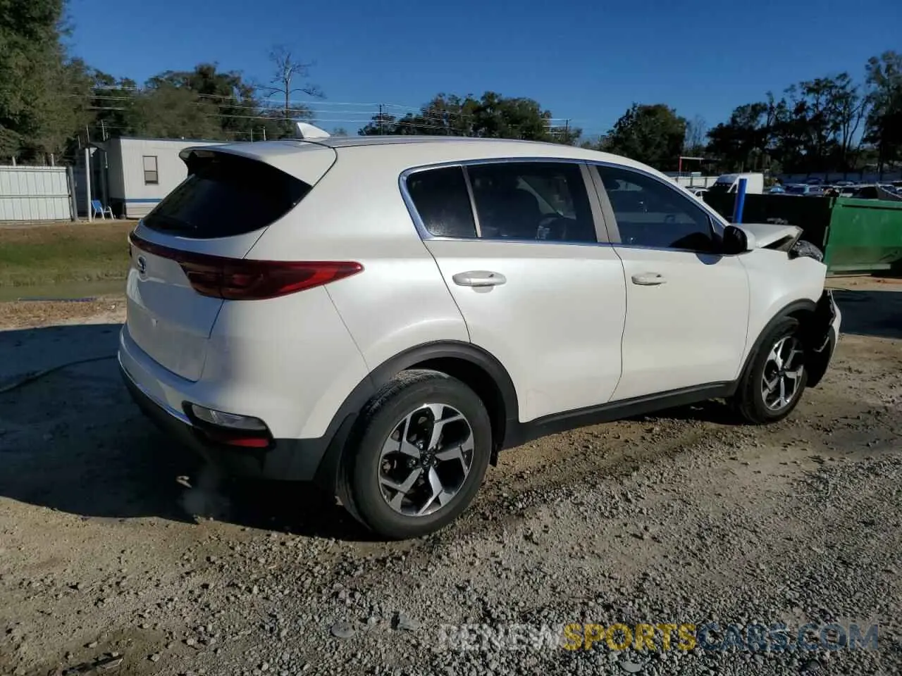3 Photograph of a damaged car KNDPM3AC8M7943683 KIA SPORTAGE 2021