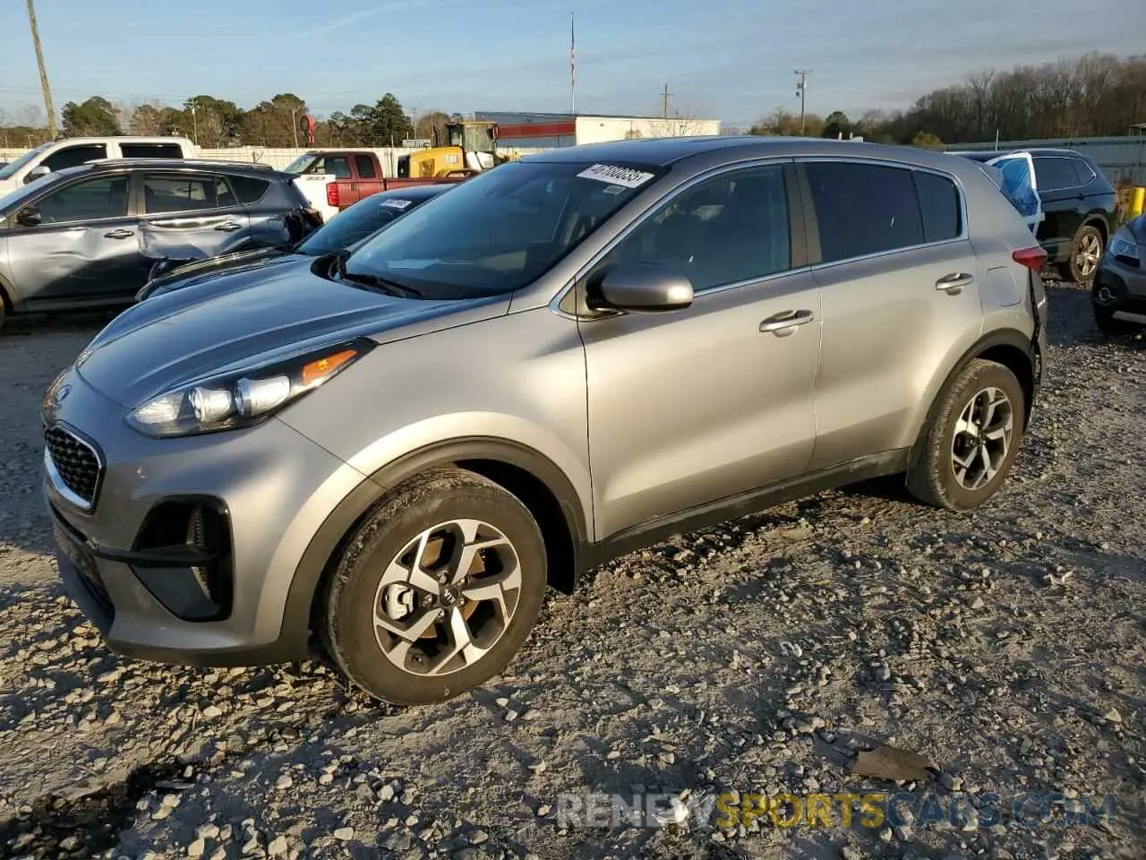 1 Photograph of a damaged car KNDPM3AC8M7944557 KIA SPORTAGE 2021