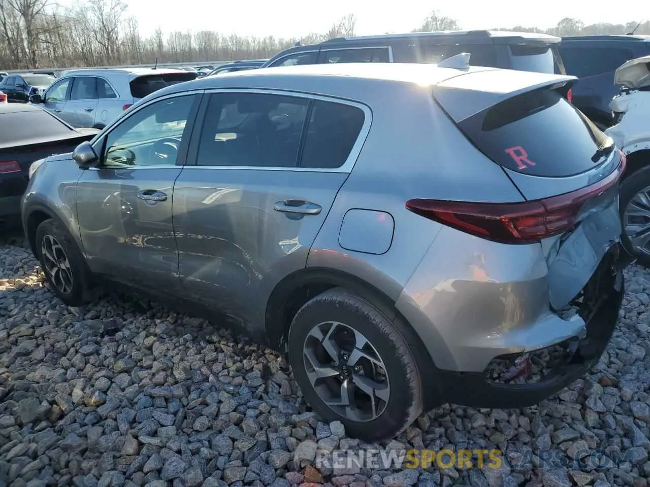 2 Photograph of a damaged car KNDPM3AC8M7944557 KIA SPORTAGE 2021