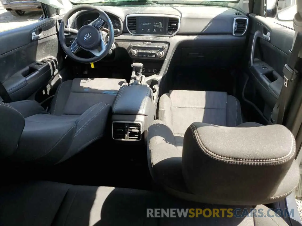 8 Фотография поврежденного автомобиля KNDPM3AC9M7856150 KIA SPORTAGE 2021