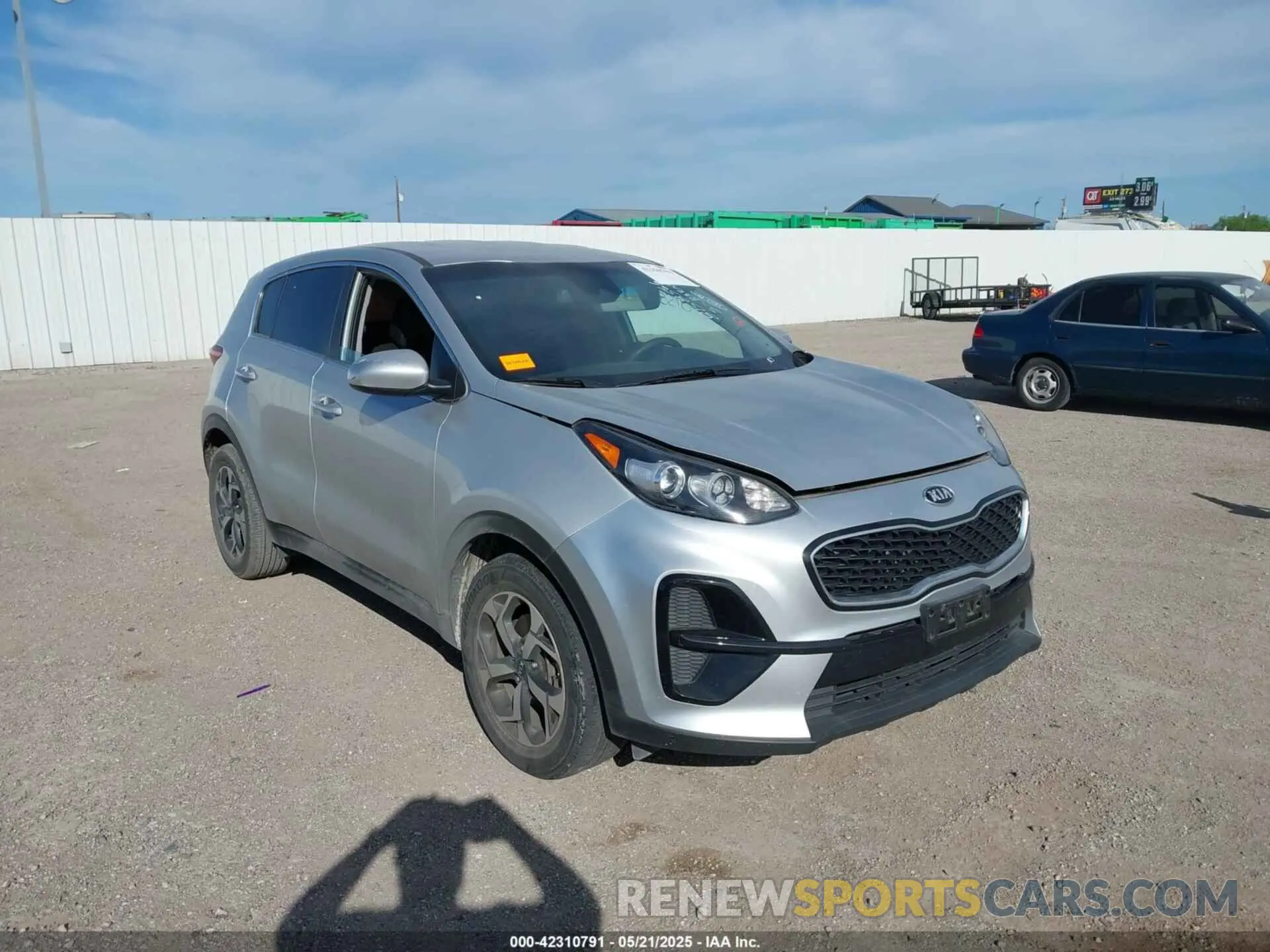 1 Фотография поврежденного автомобиля KNDPM3AC9M7898690 KIA SPORTAGE 2021