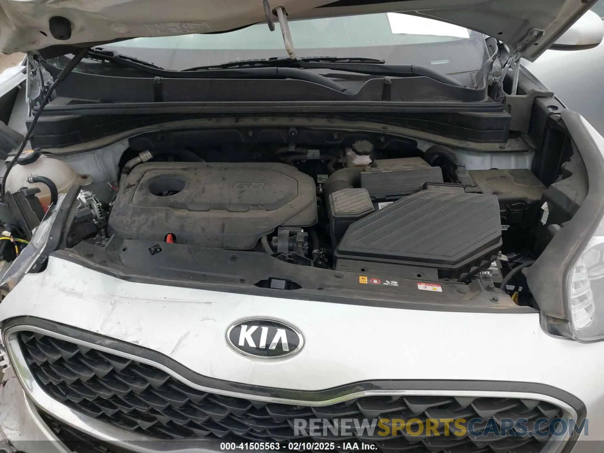10 Photograph of a damaged car KNDPM3AC9M7926293 KIA SPORTAGE 2021