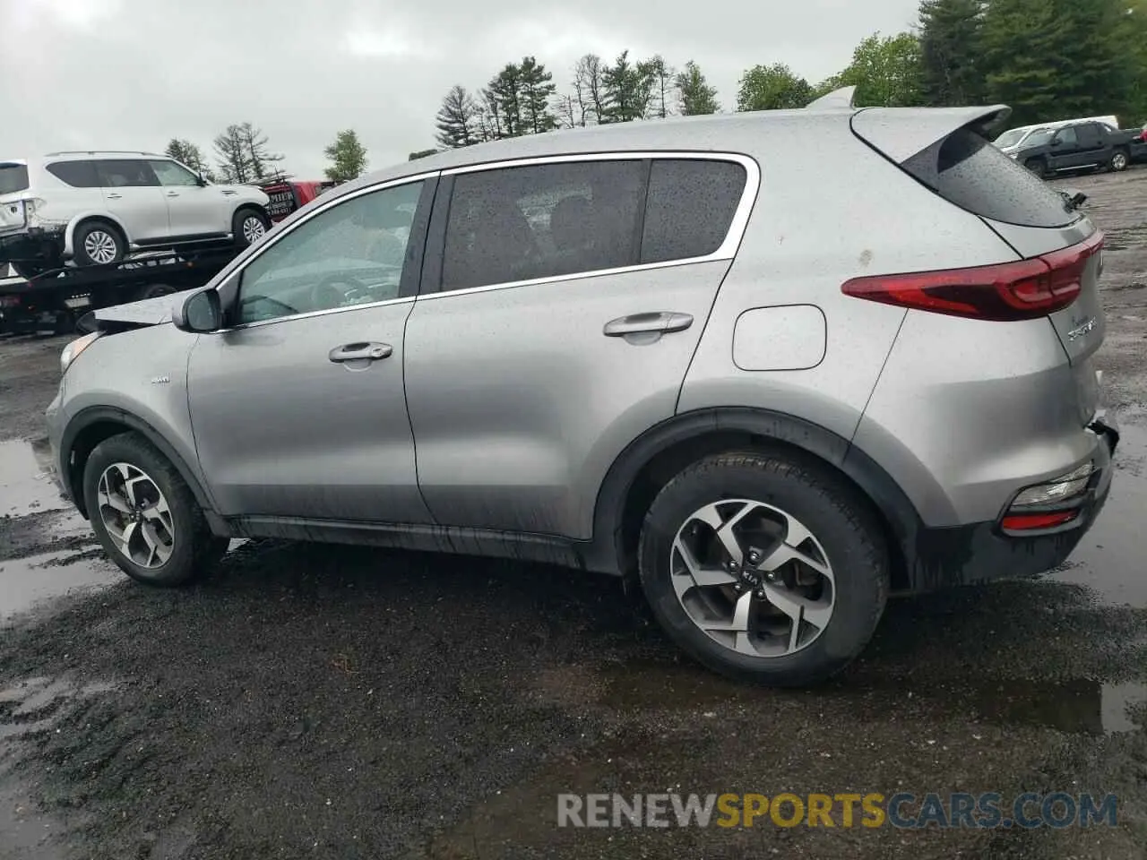 2 Фотография поврежденного автомобиля KNDPMCAC0M7906076 KIA SPORTAGE 2021