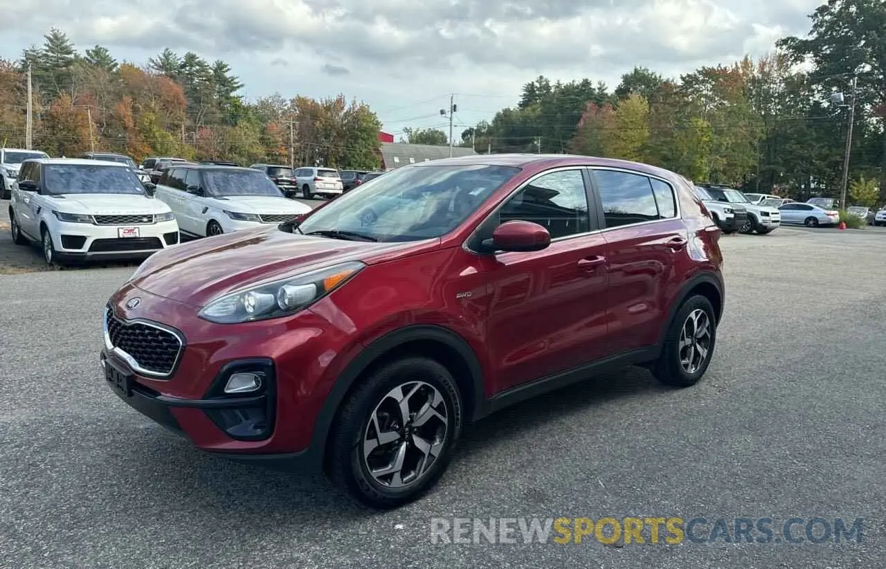 2 Photograph of a damaged car KNDPMCAC0M7906613 KIA SPORTAGE 2021