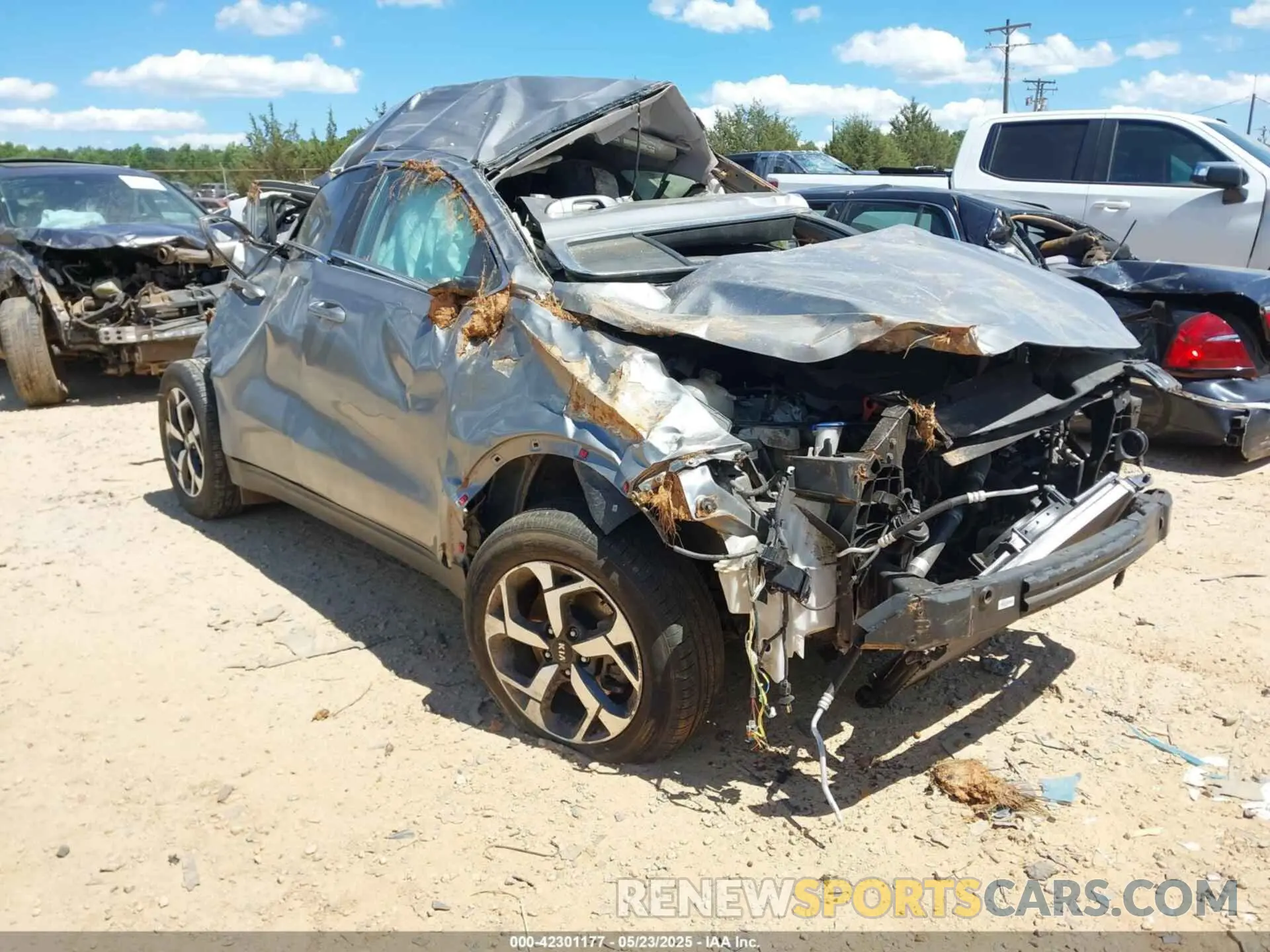 1 Photograph of a damaged car KNDPMCAC1M7847670 KIA SPORTAGE 2021