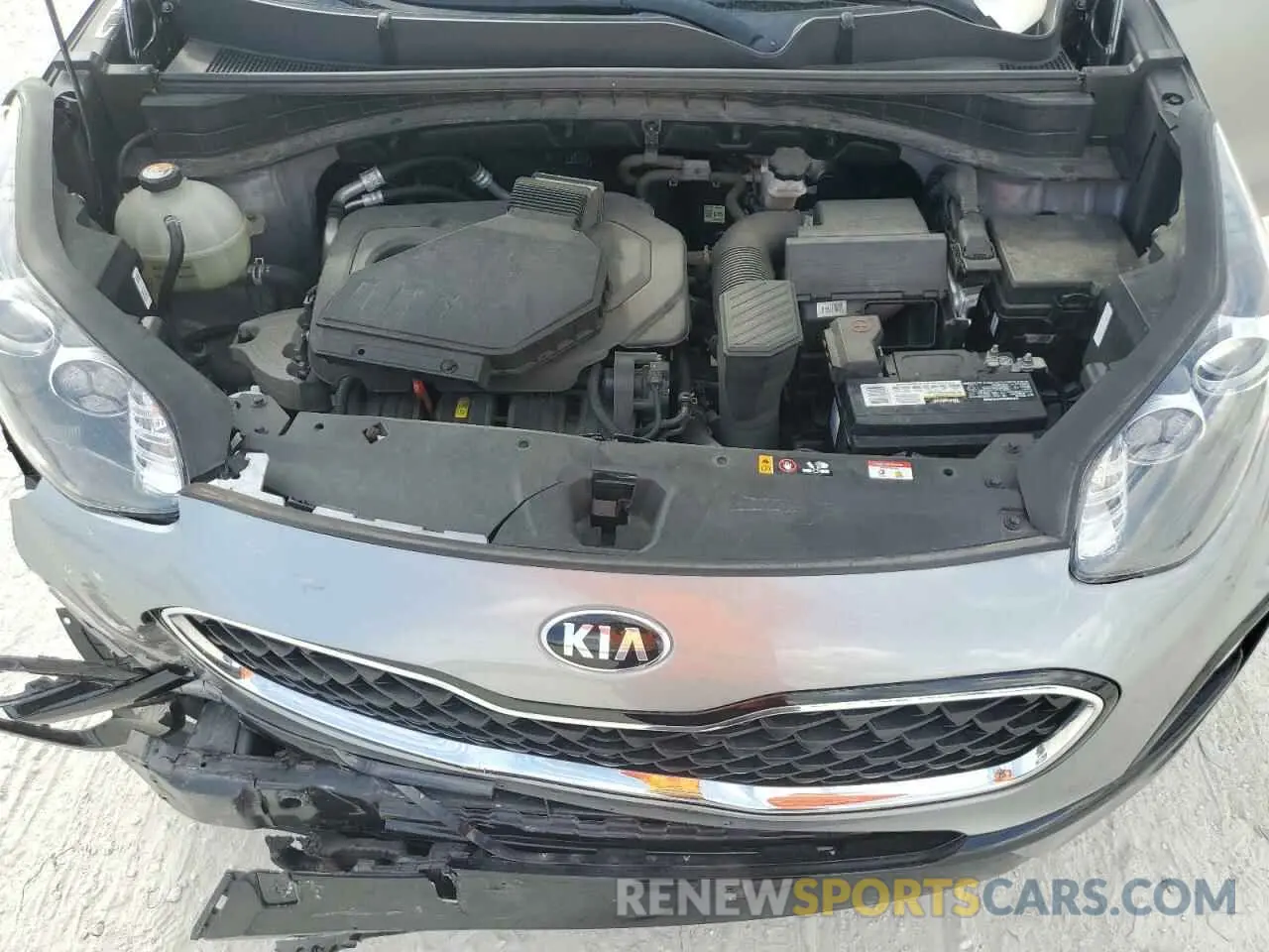 14 Photograph of a damaged car KNDPMCAC1M7854764 KIA SPORTAGE 2021
