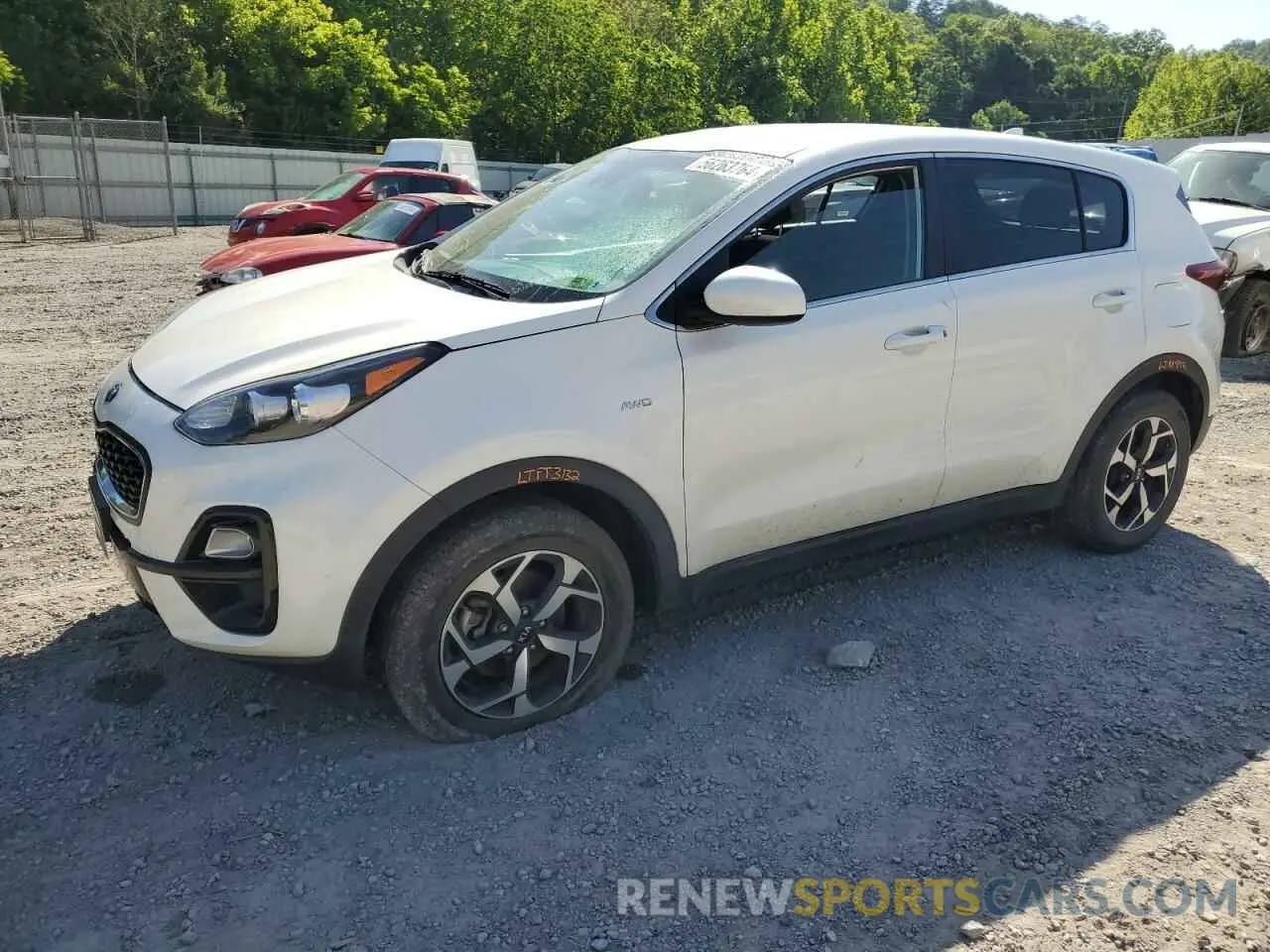 1 Фотография поврежденного автомобиля KNDPMCAC1M7944500 KIA SPORTAGE 2021