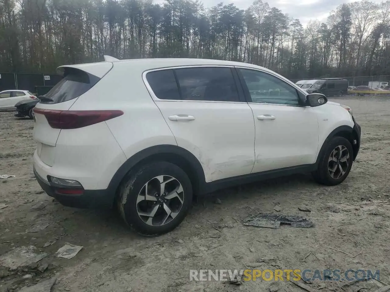 3 Photograph of a damaged car KNDPMCAC2M7877082 KIA SPORTAGE 2021