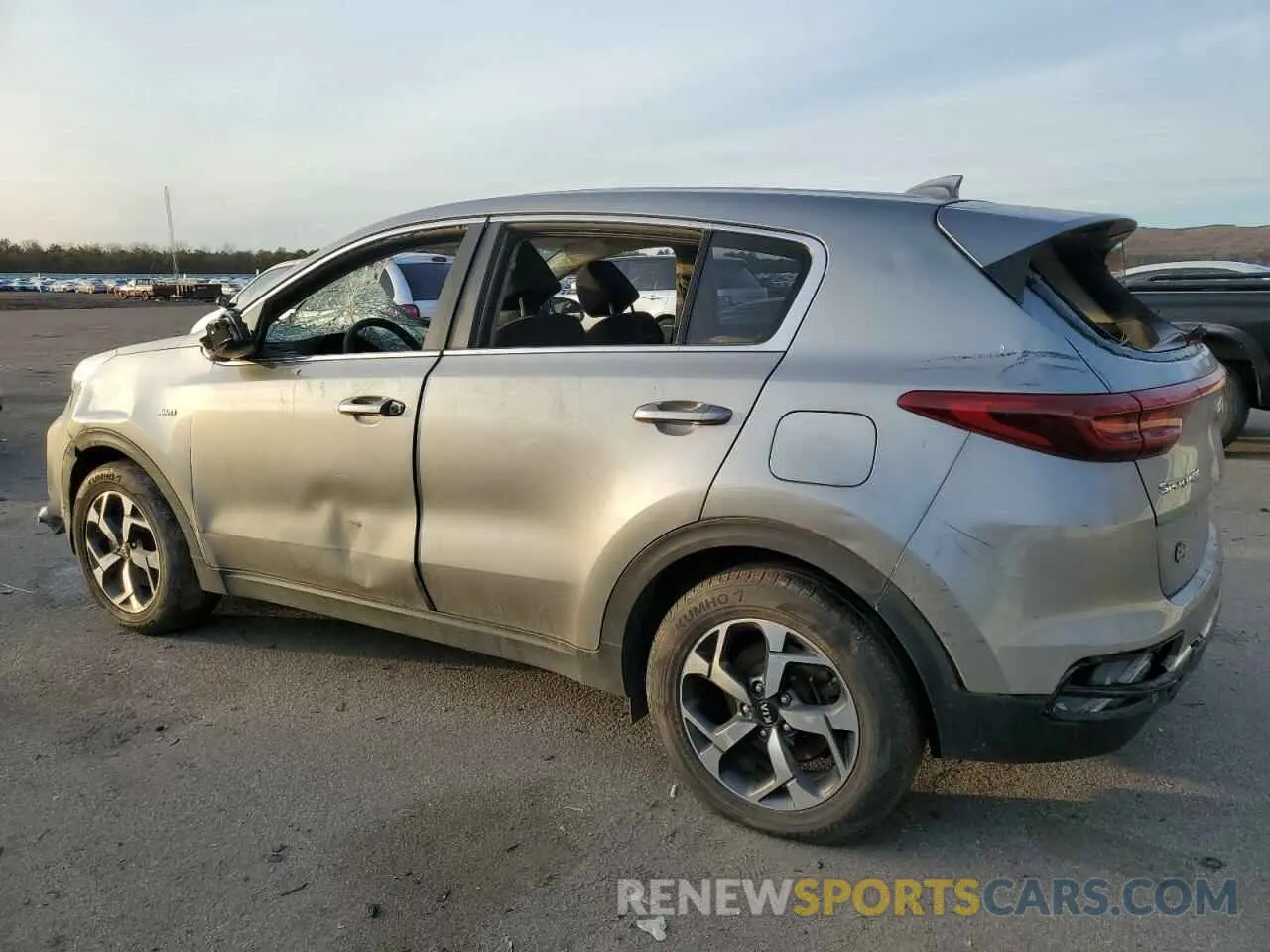 2 Фотография поврежденного автомобиля KNDPMCAC2M7897848 KIA SPORTAGE 2021