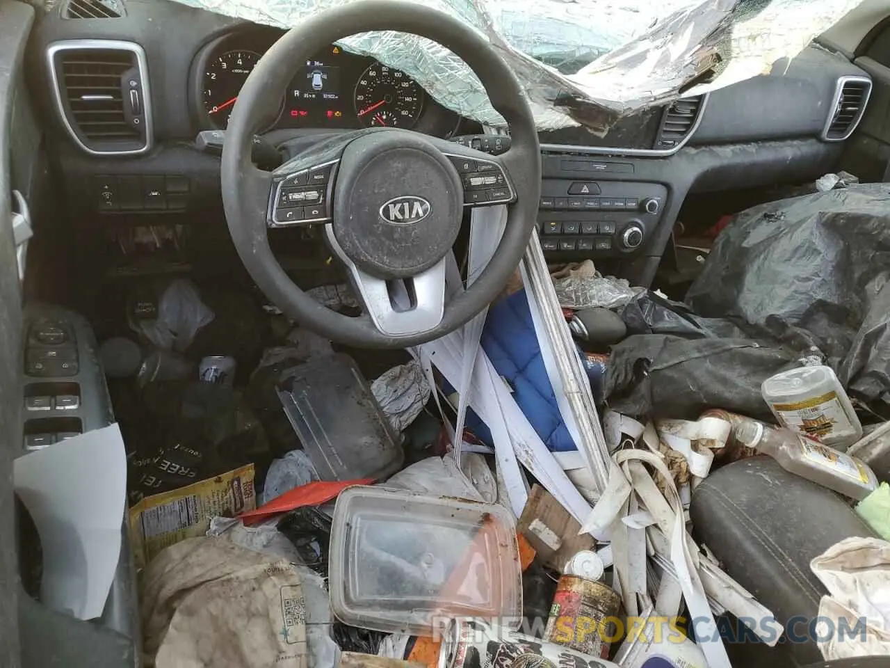 8 Фотография поврежденного автомобиля KNDPMCAC2M7897848 KIA SPORTAGE 2021