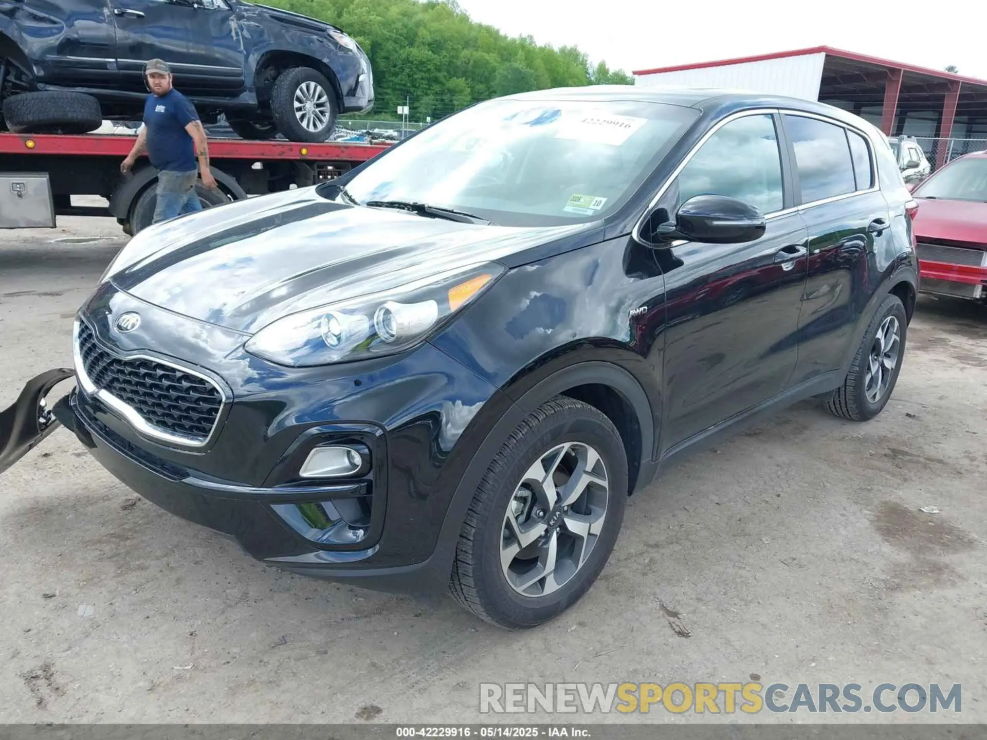 2 Photograph of a damaged car KNDPMCAC2M7938964 KIA SPORTAGE 2021
