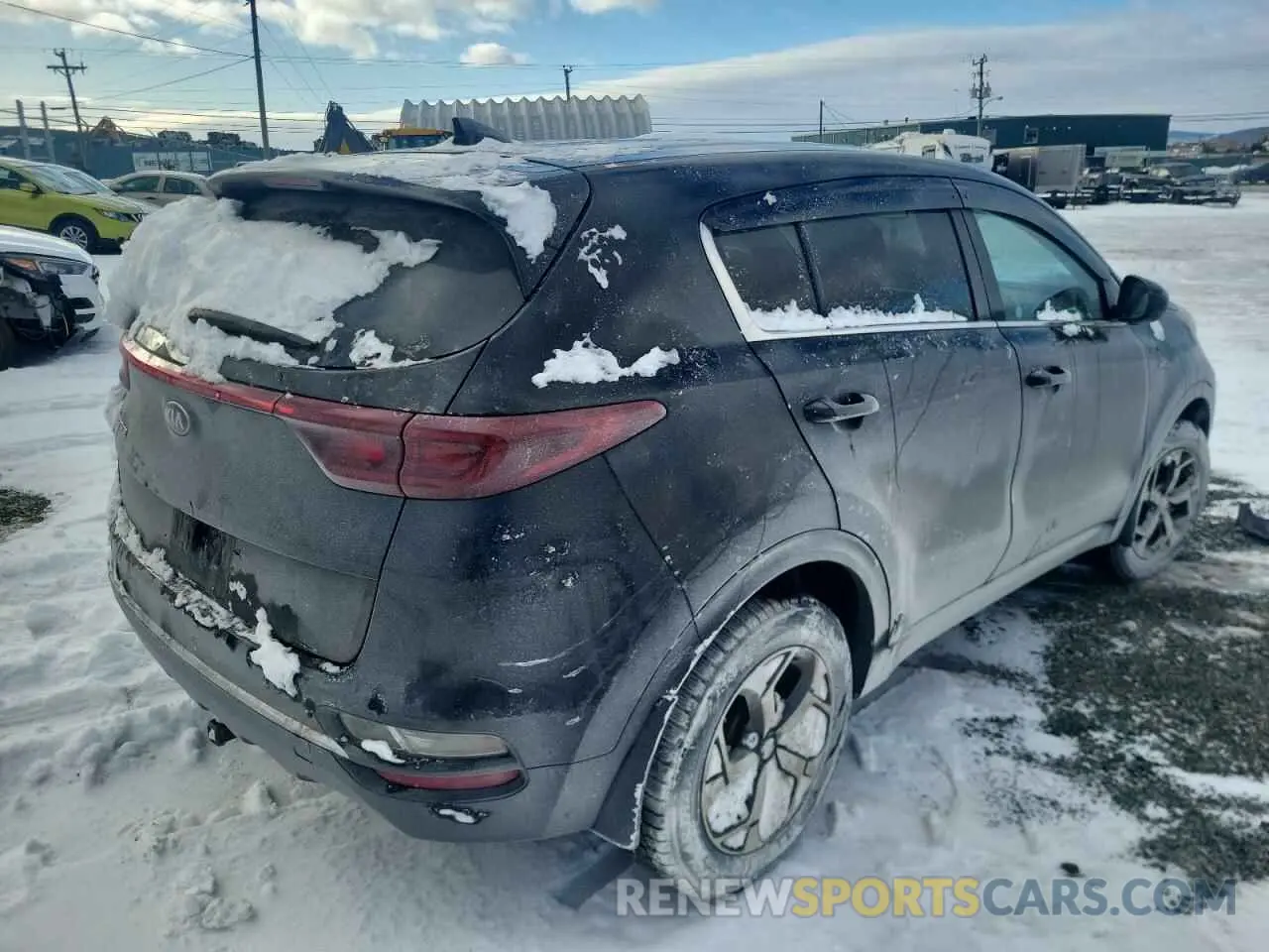 3 Фотография поврежденного автомобиля KNDPMCAC3M7853356 KIA SPORTAGE 2021