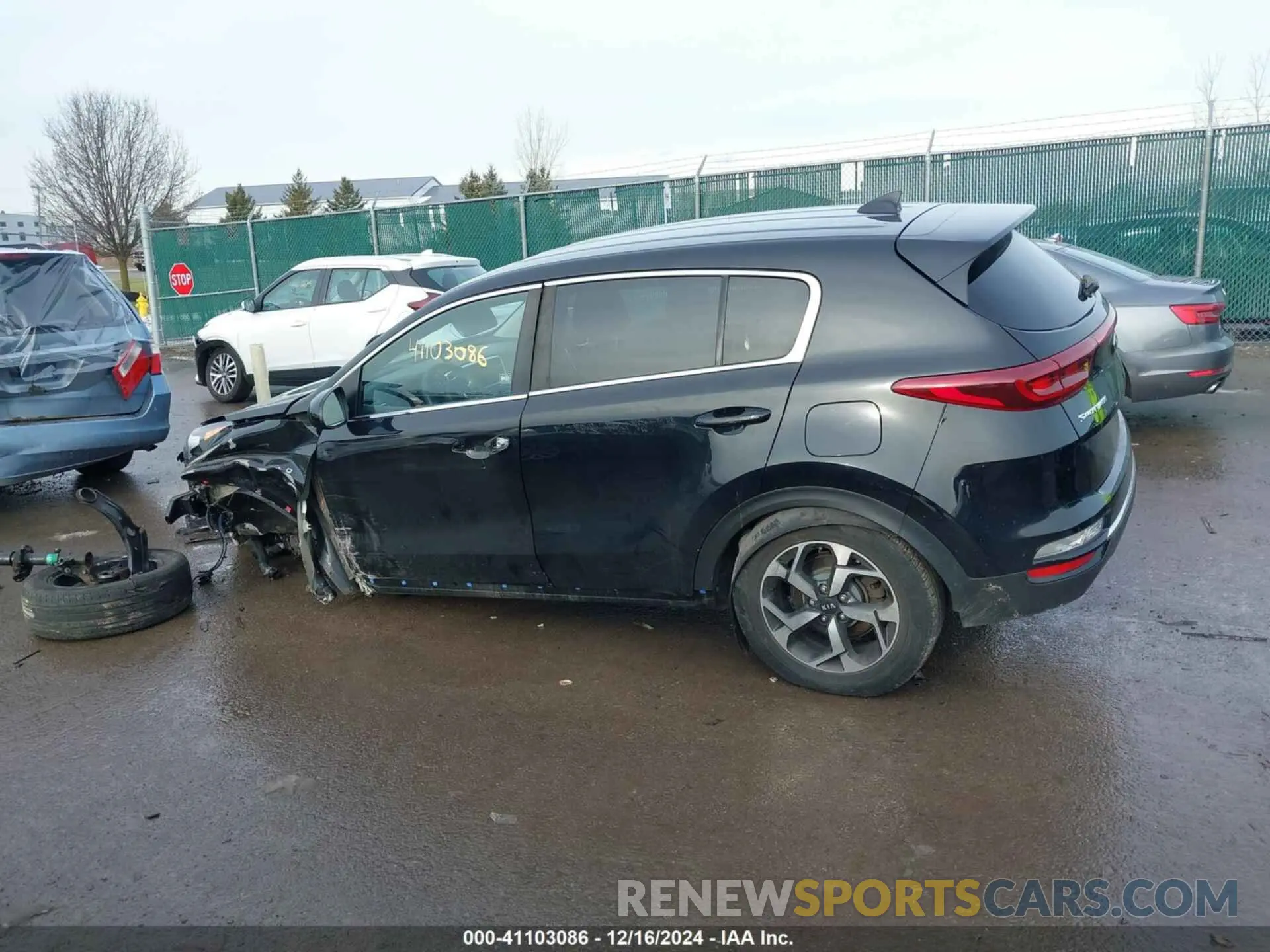13 Photograph of a damaged car KNDPMCAC3M7899415 KIA SPORTAGE 2021