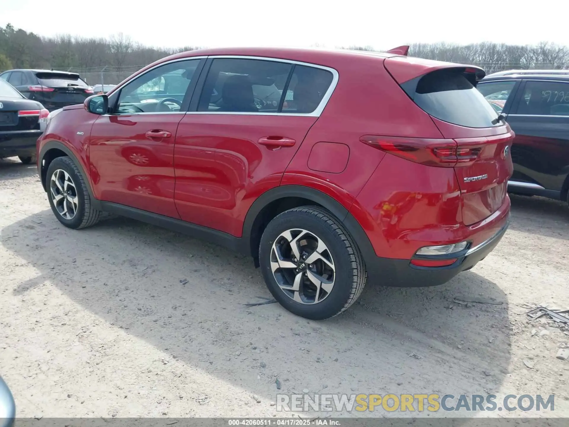 3 Фотография поврежденного автомобиля KNDPMCAC3M7901633 KIA SPORTAGE 2021