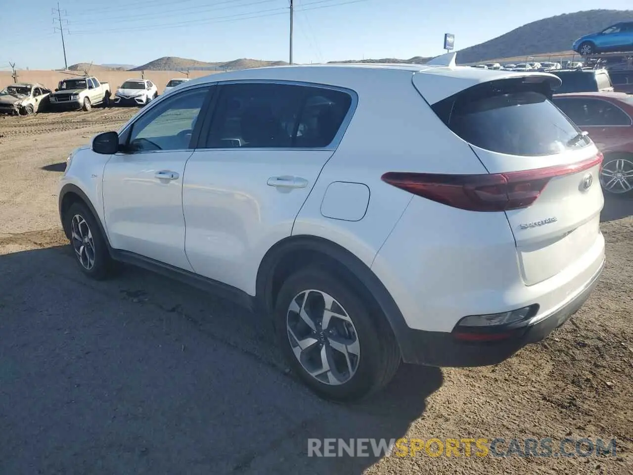 2 Фотография поврежденного автомобиля KNDPMCAC3M7925771 KIA SPORTAGE 2021