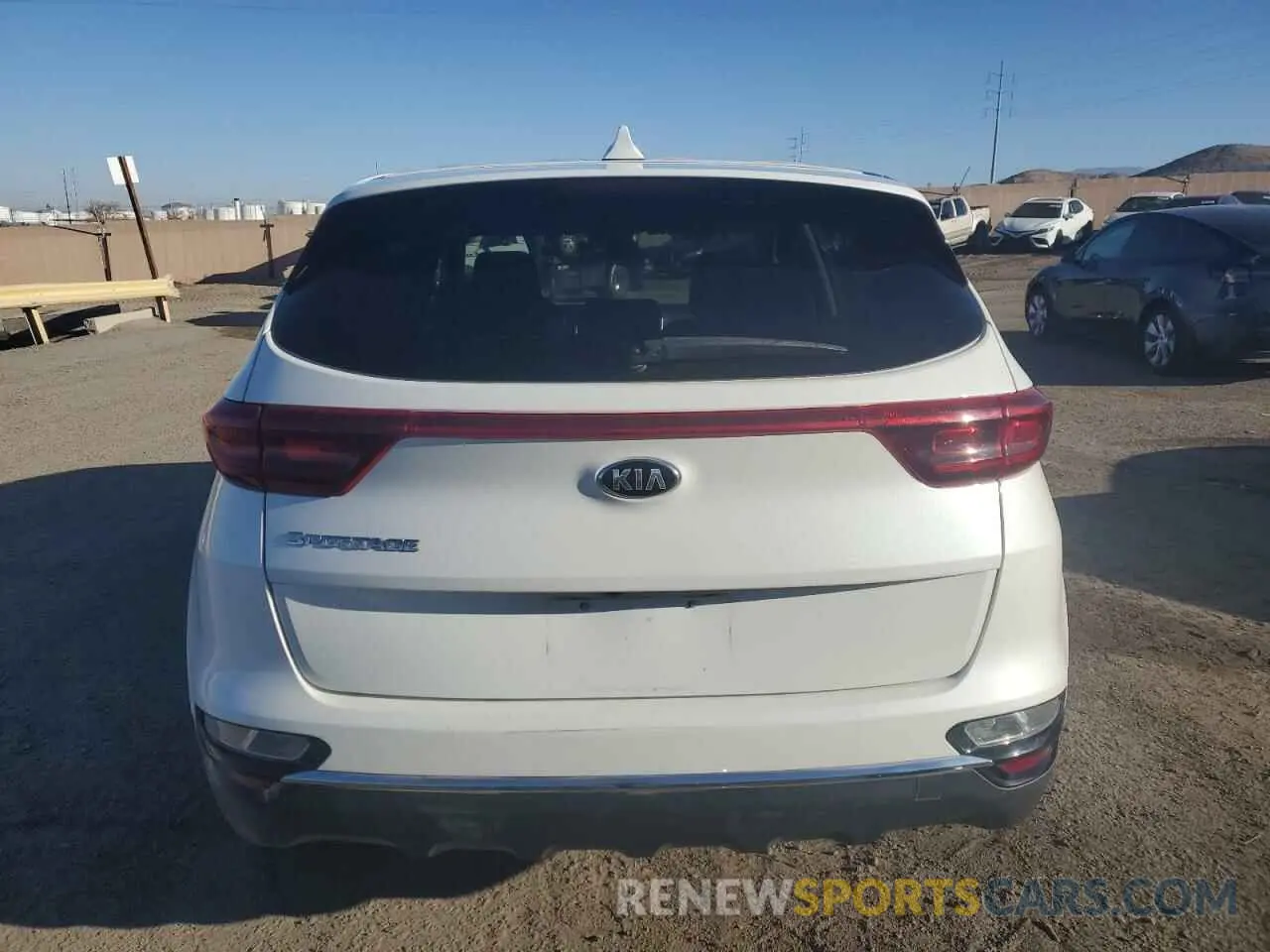 6 Фотография поврежденного автомобиля KNDPMCAC3M7925771 KIA SPORTAGE 2021