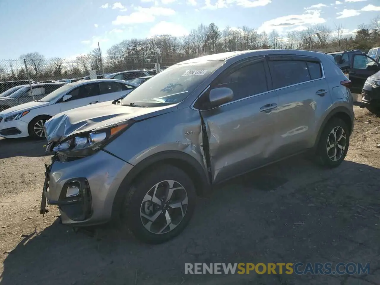 1 Photograph of a damaged car KNDPMCAC4M7888150 KIA SPORTAGE 2021
