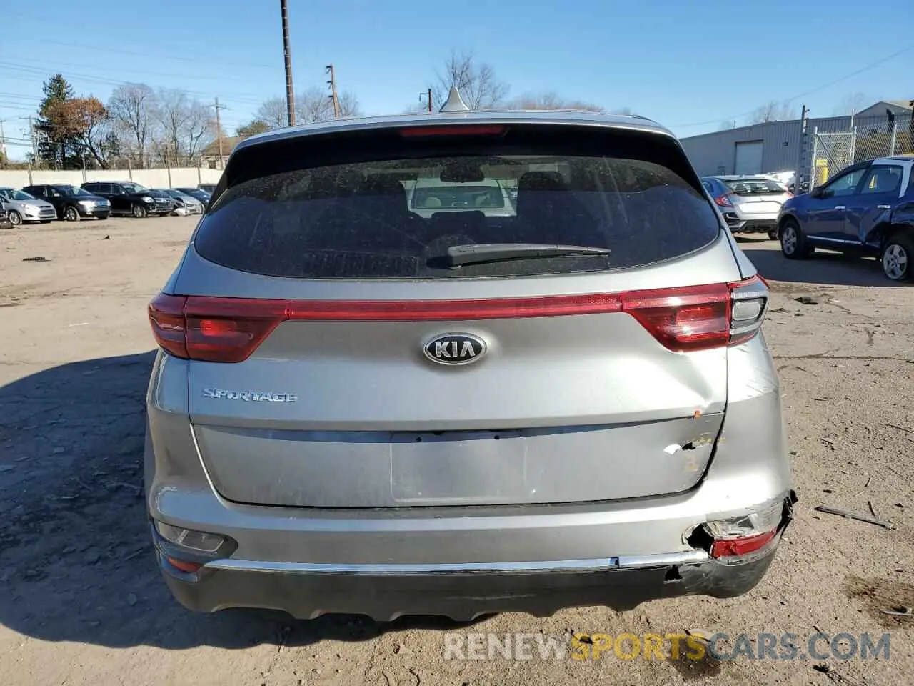 6 Photograph of a damaged car KNDPMCAC4M7888150 KIA SPORTAGE 2021