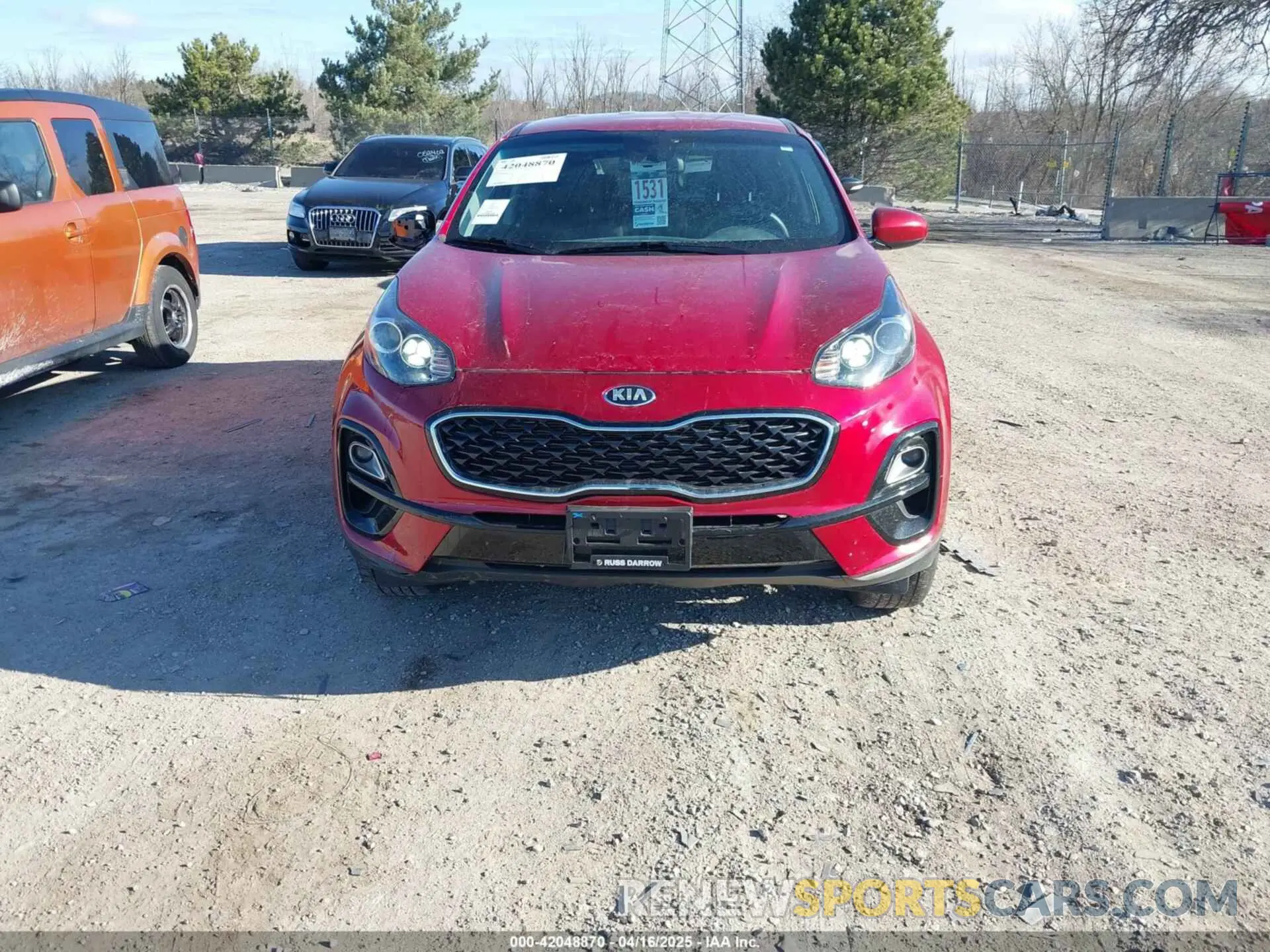 11 Photograph of a damaged car KNDPMCAC5M7911502 KIA SPORTAGE 2021