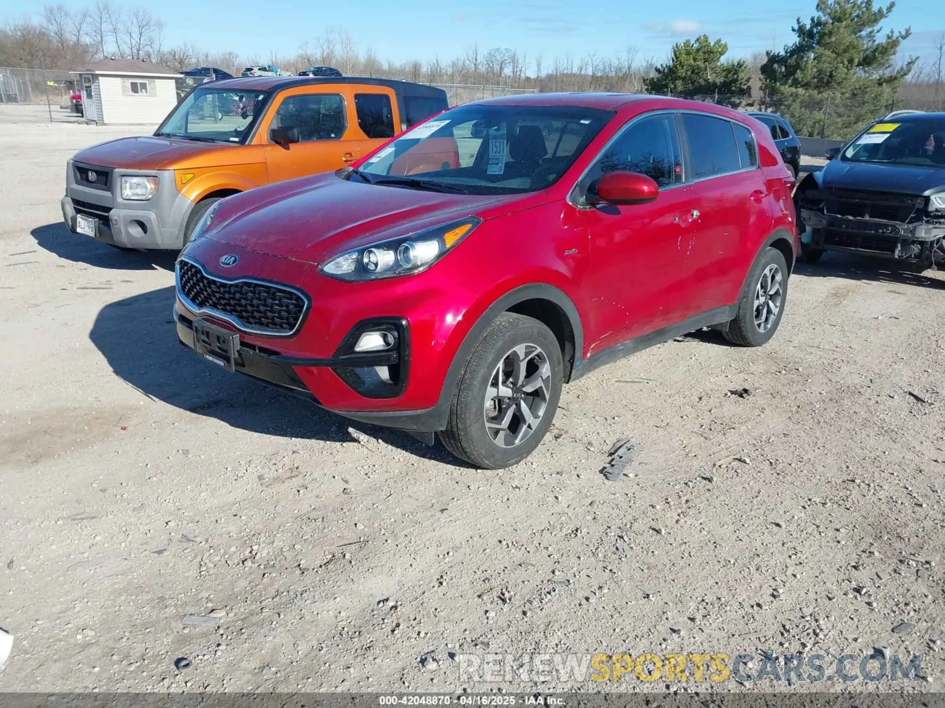 2 Photograph of a damaged car KNDPMCAC5M7911502 KIA SPORTAGE 2021