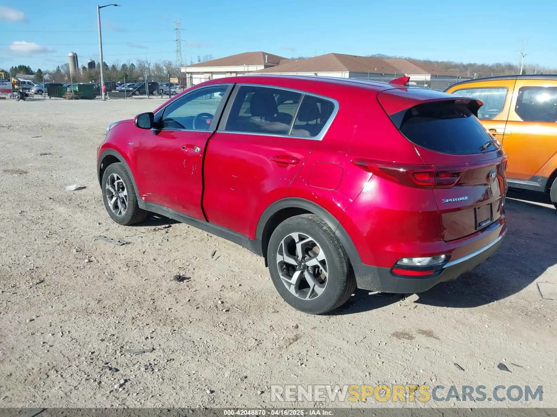 3 Photograph of a damaged car KNDPMCAC5M7911502 KIA SPORTAGE 2021