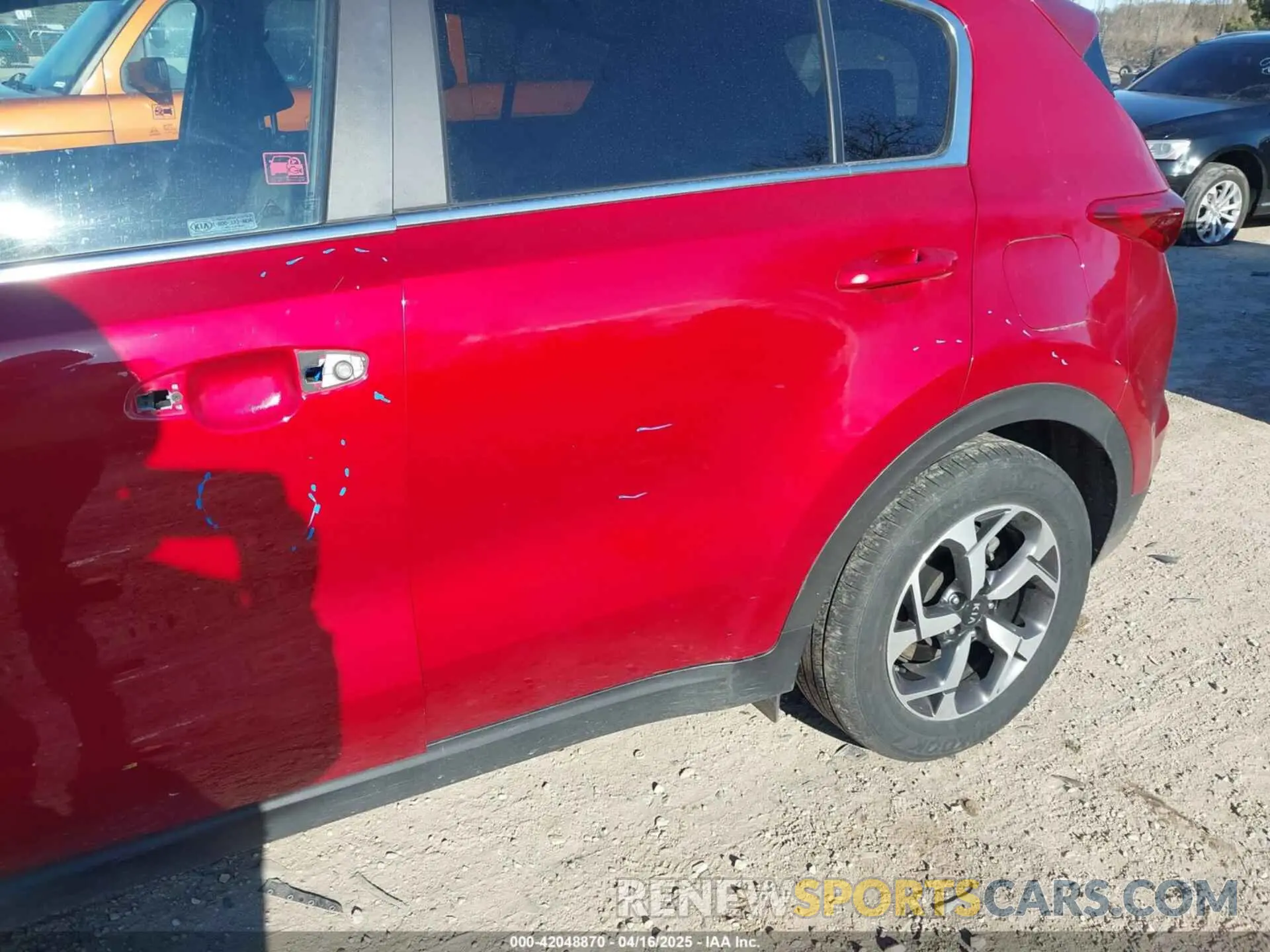 6 Photograph of a damaged car KNDPMCAC5M7911502 KIA SPORTAGE 2021