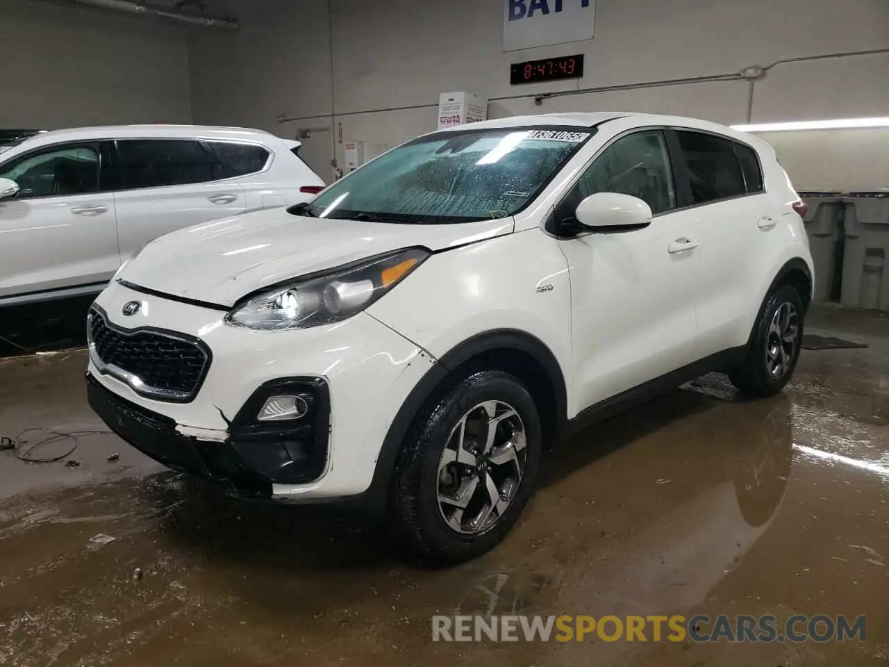 1 Photograph of a damaged car KNDPMCAC6M7864304 KIA SPORTAGE 2021