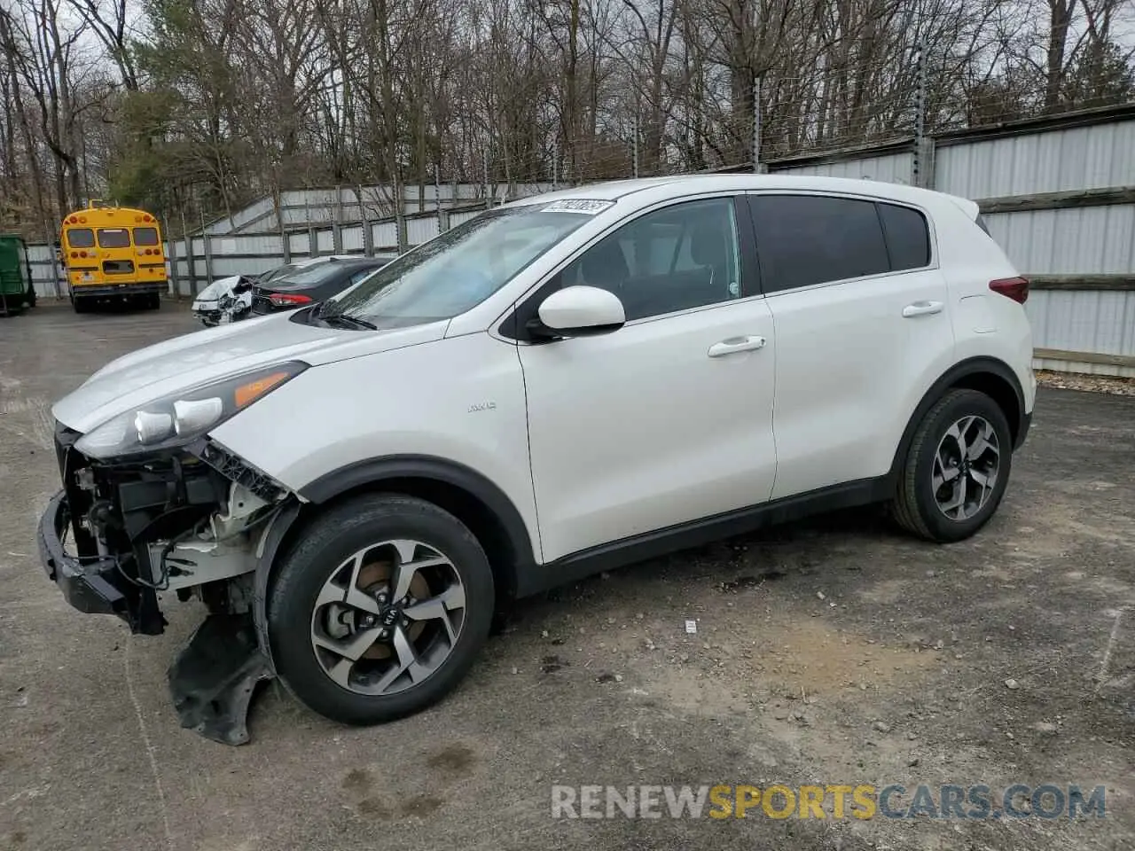 1 Photograph of a damaged car KNDPMCAC6M7916871 KIA SPORTAGE 2021