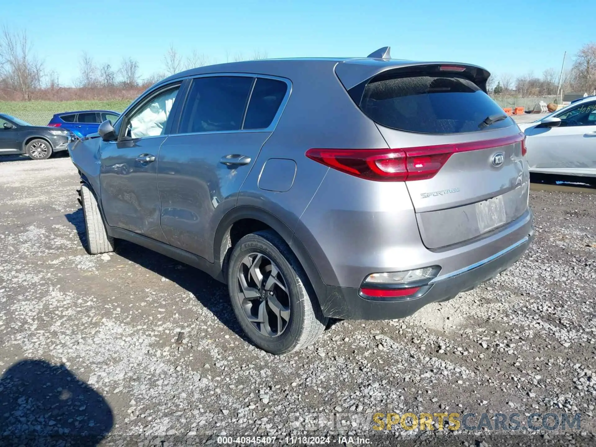3 Photograph of a damaged car KNDPMCAC7M7904230 KIA SPORTAGE 2021