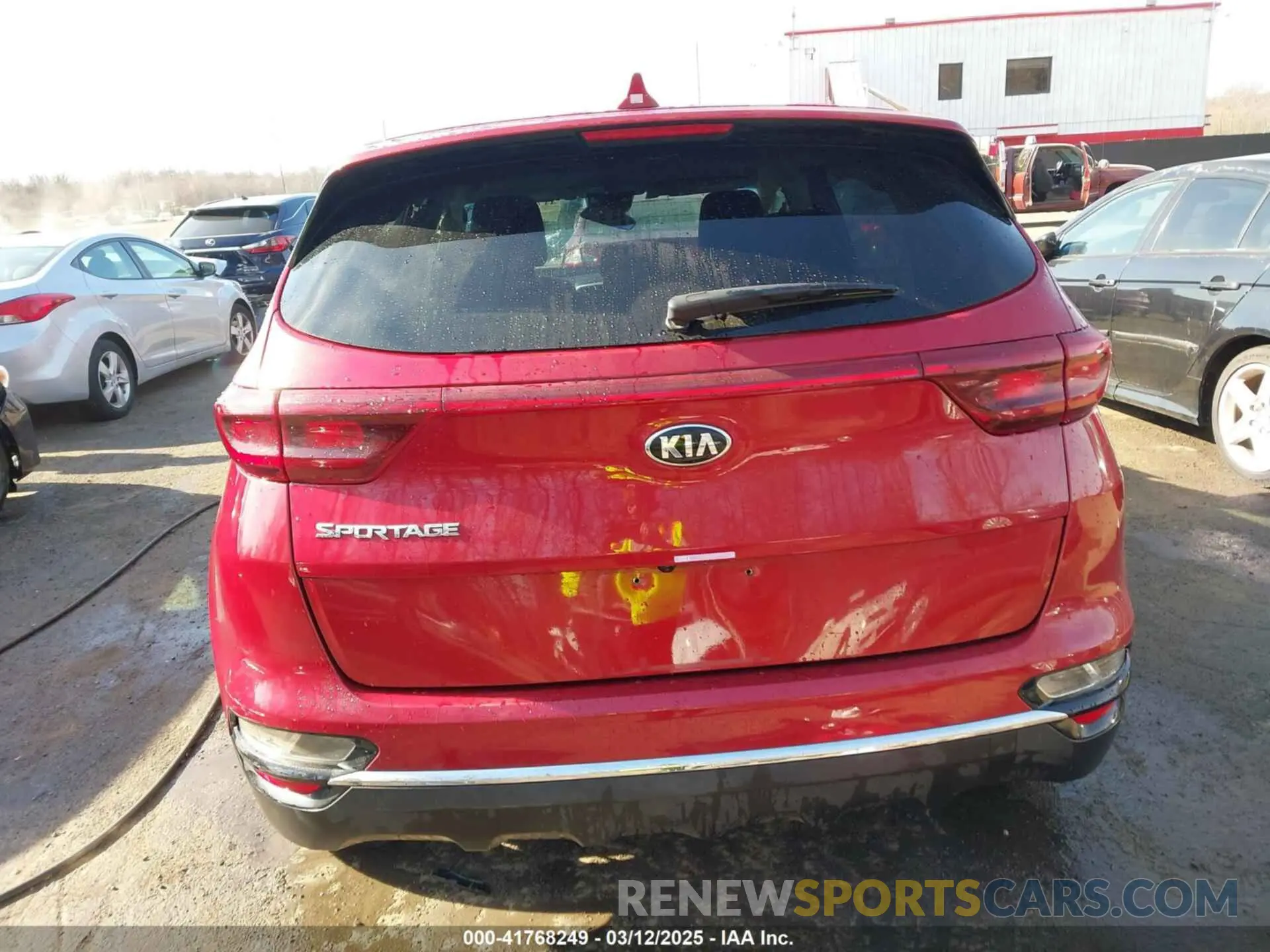 16 Фотография поврежденного автомобиля KNDPMCAC8M7903474 KIA SPORTAGE 2021