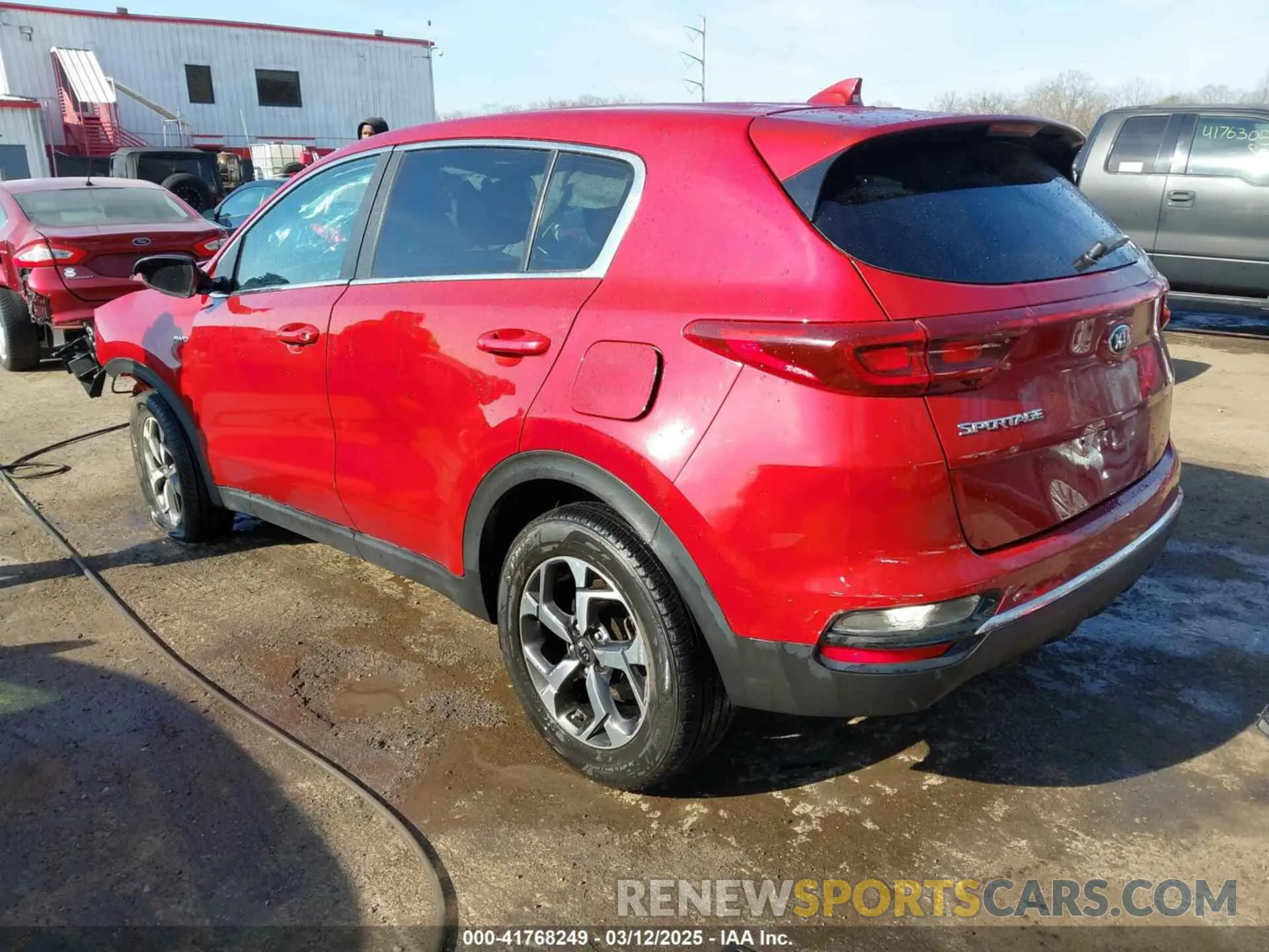 3 Фотография поврежденного автомобиля KNDPMCAC8M7903474 KIA SPORTAGE 2021