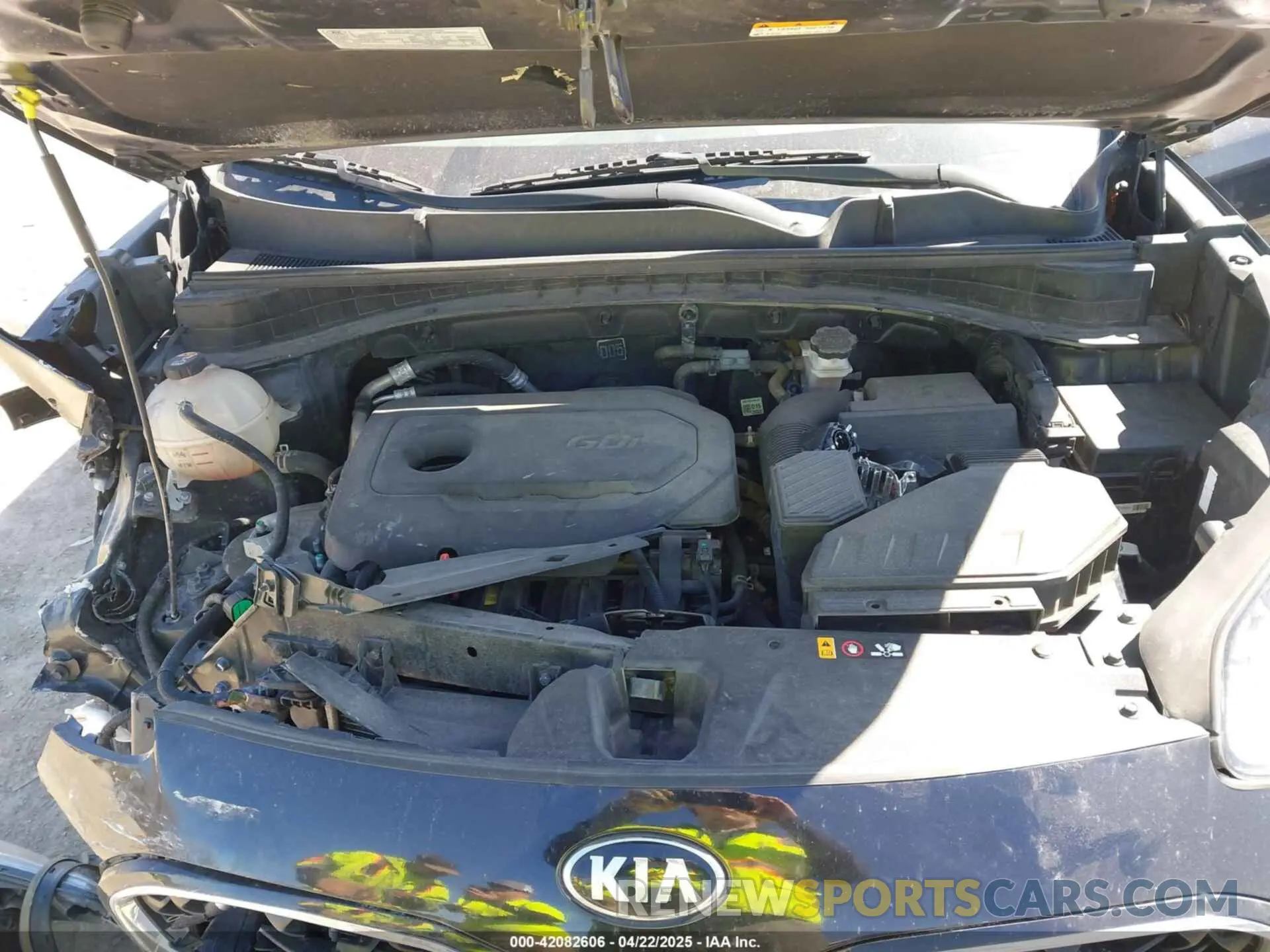 10 Photograph of a damaged car KNDPMCAC8M7933588 KIA SPORTAGE 2021