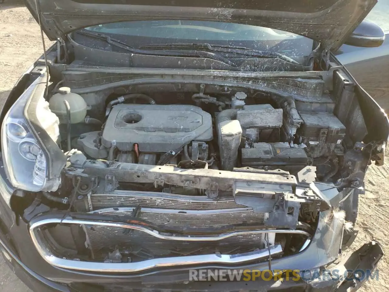 12 Photograph of a damaged car KNDPMCAC9M7843172 KIA SPORTAGE 2021
