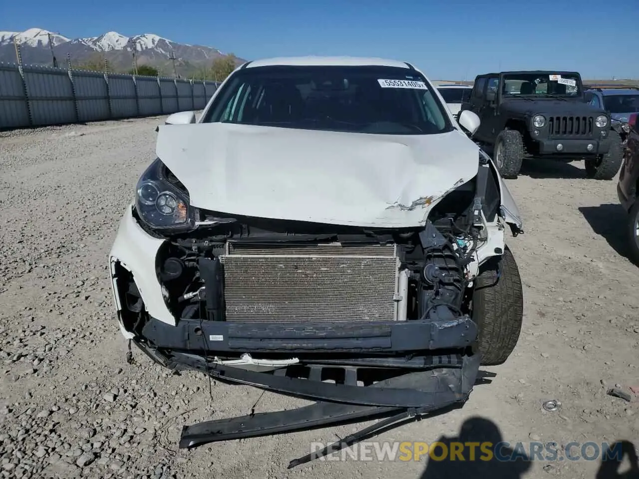 5 Photograph of a damaged car KNDPMCAC9M7907730 KIA SPORTAGE 2021