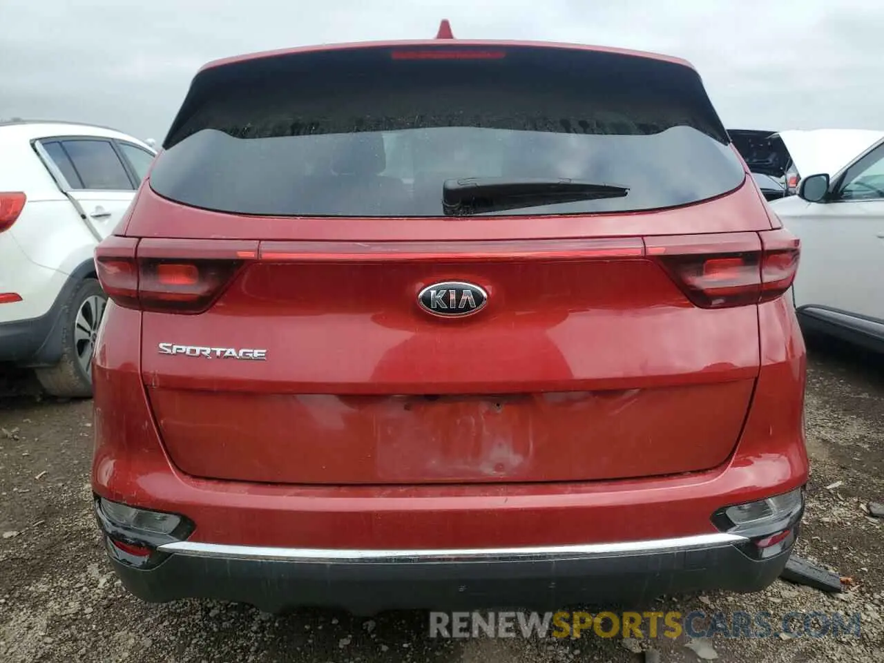 6 Photograph of a damaged car KNDPMCAC9M7933504 KIA SPORTAGE 2021