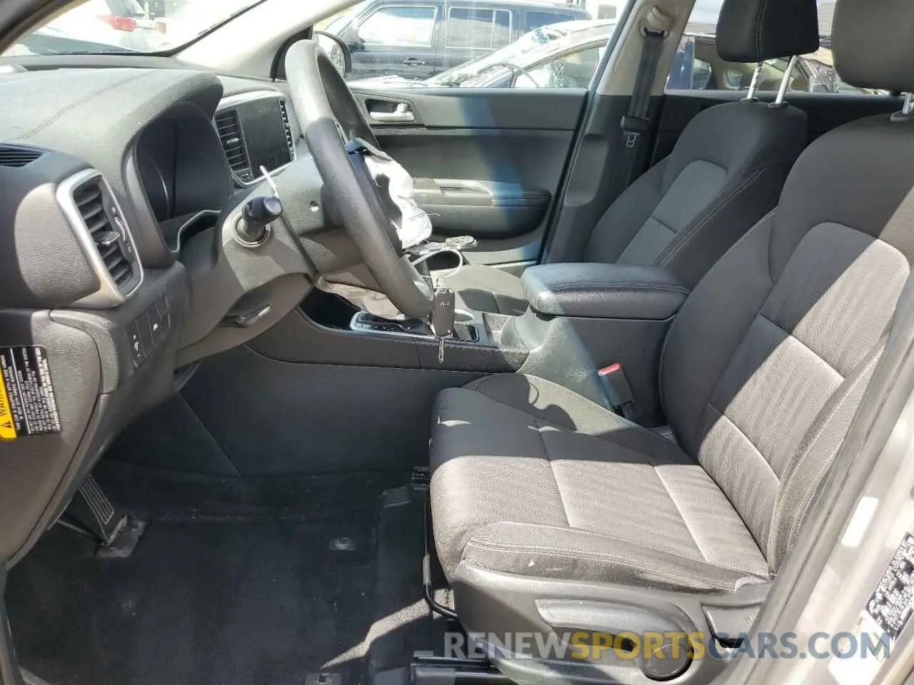 7 Photograph of a damaged car KNDPMCACXM7843987 KIA SPORTAGE 2021