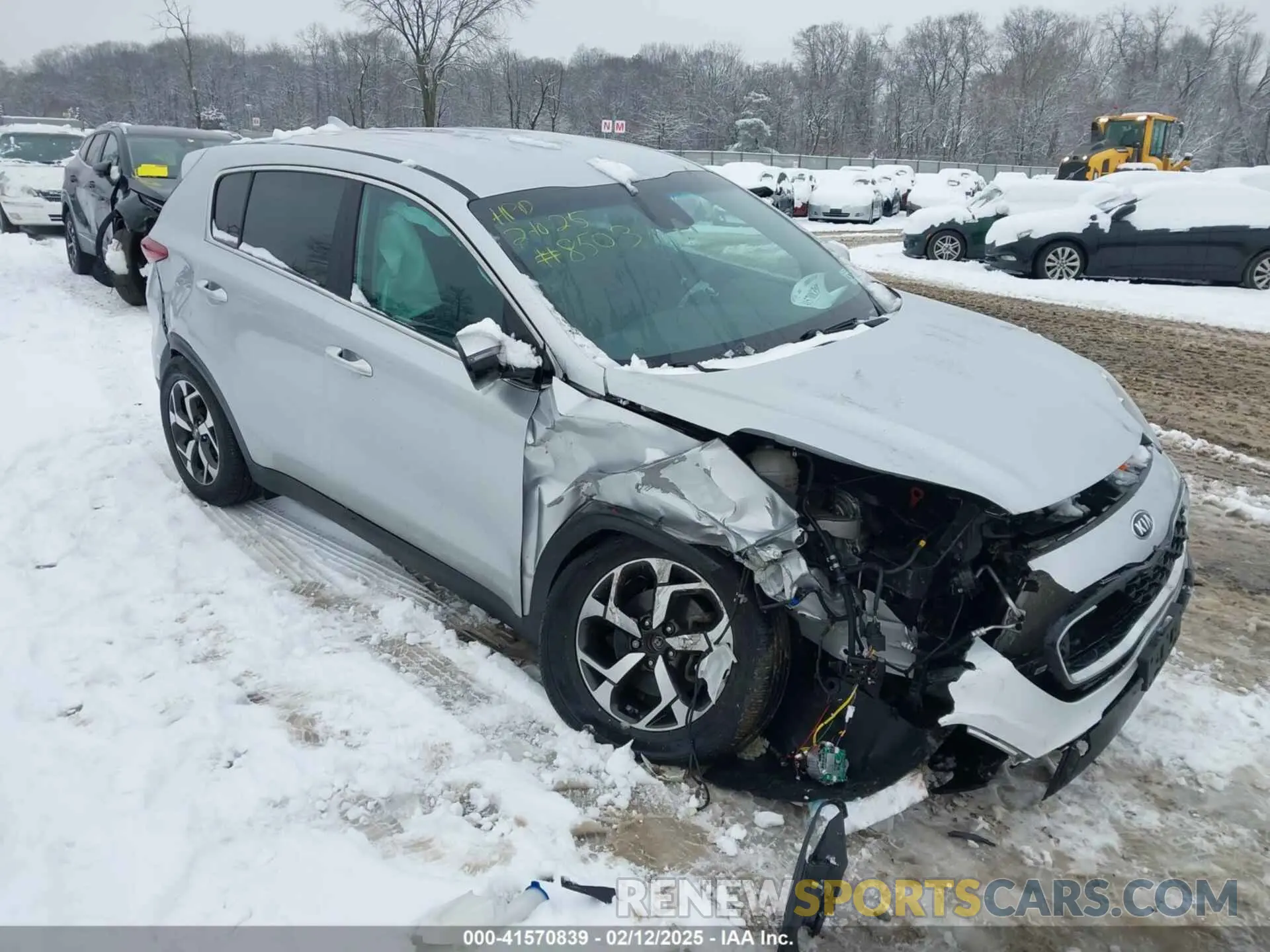 1 Фотография поврежденного автомобиля KNDPMCACXM7918042 KIA SPORTAGE 2021
