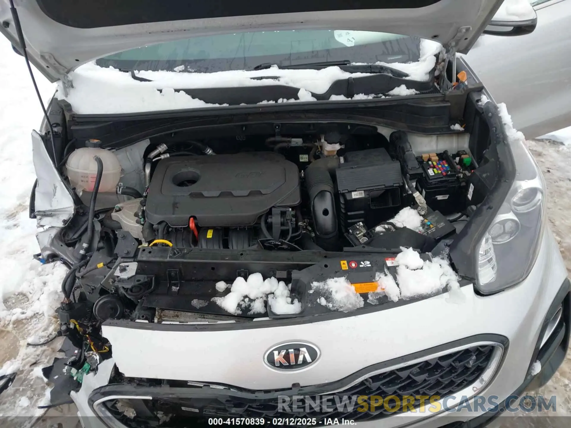 10 Фотография поврежденного автомобиля KNDPMCACXM7918042 KIA SPORTAGE 2021