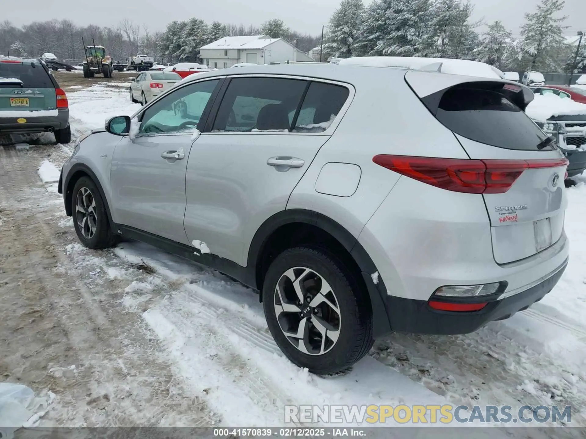 3 Фотография поврежденного автомобиля KNDPMCACXM7918042 KIA SPORTAGE 2021