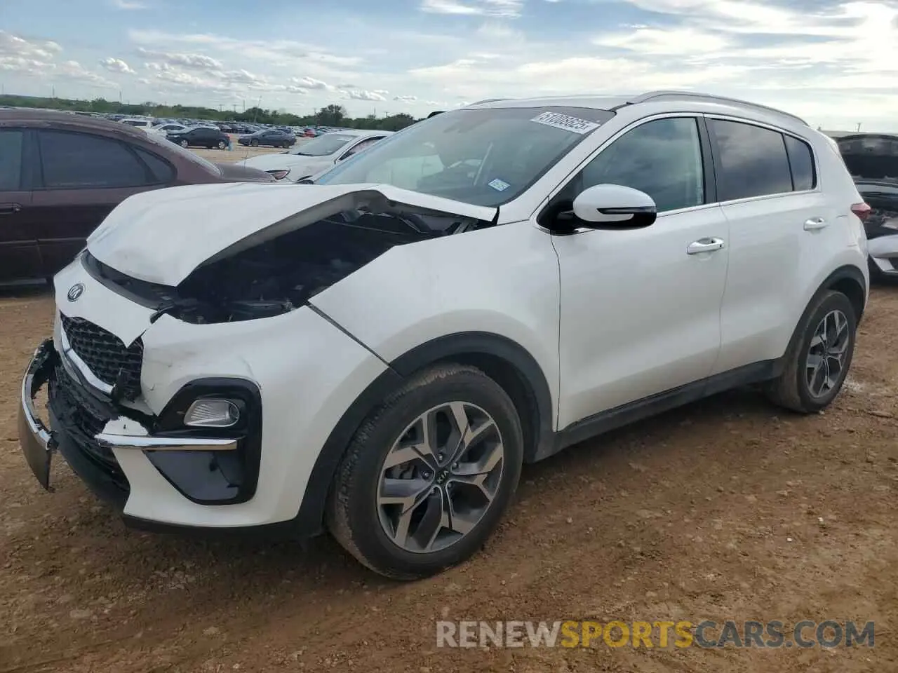 1 Фотография поврежденного автомобиля KNDPN3AC4M7860832 KIA SPORTAGE 2021