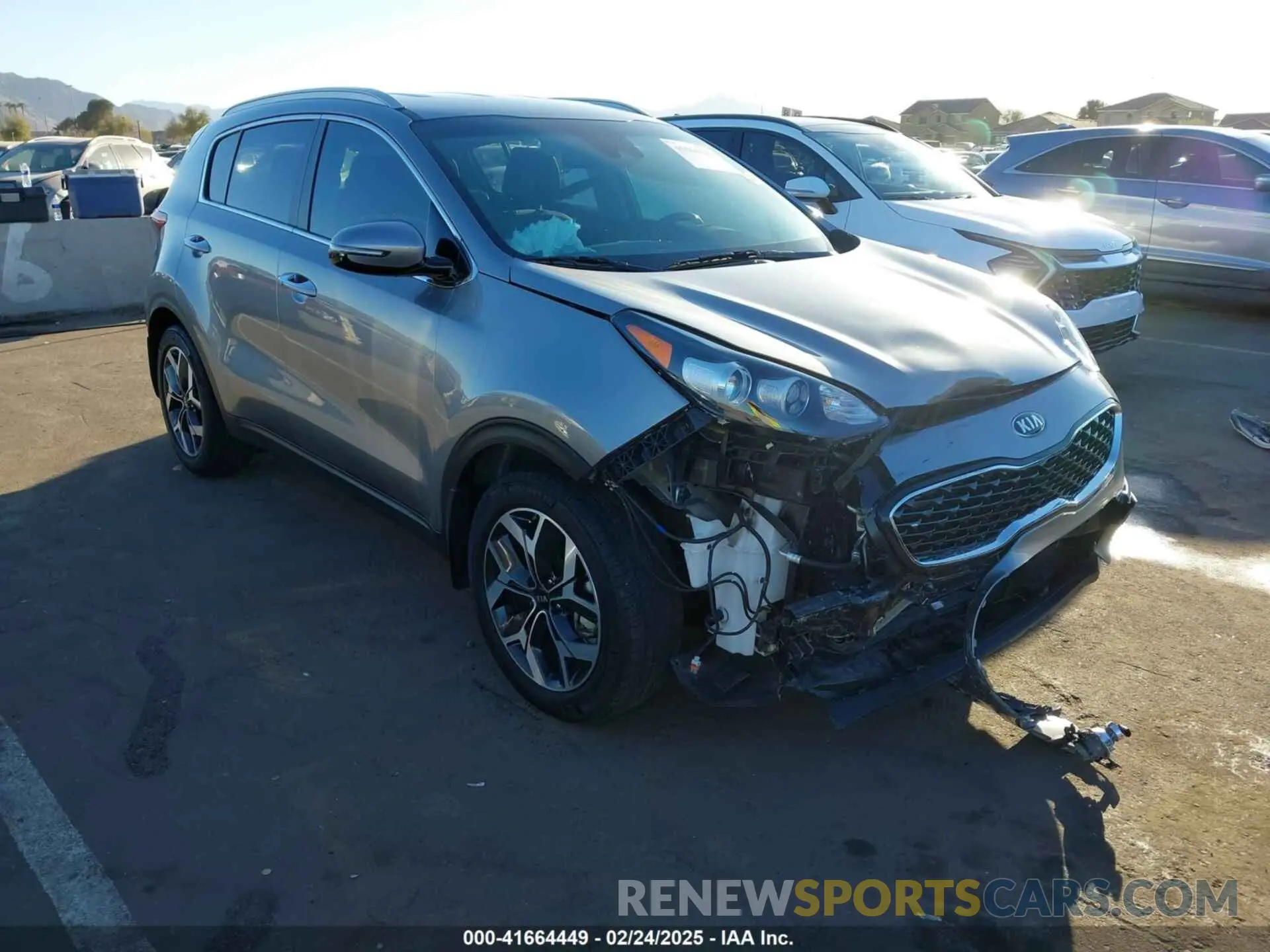 1 Photograph of a damaged car KNDPN3AC8M7887130 KIA SPORTAGE 2021