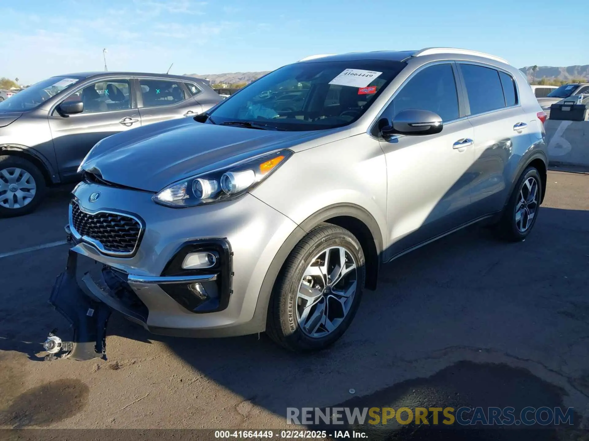 2 Photograph of a damaged car KNDPN3AC8M7887130 KIA SPORTAGE 2021