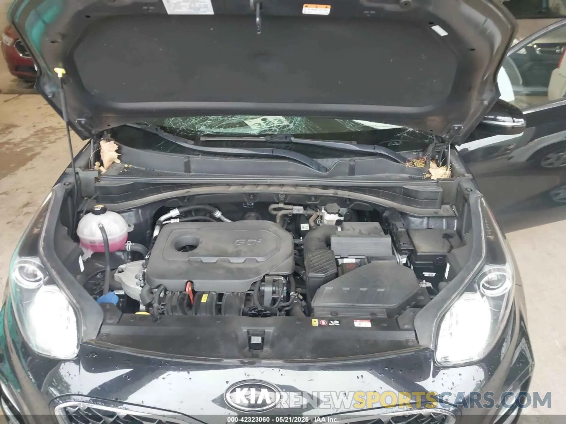 10 Photograph of a damaged car KNDPNCAC2M7905508 KIA SPORTAGE 2021