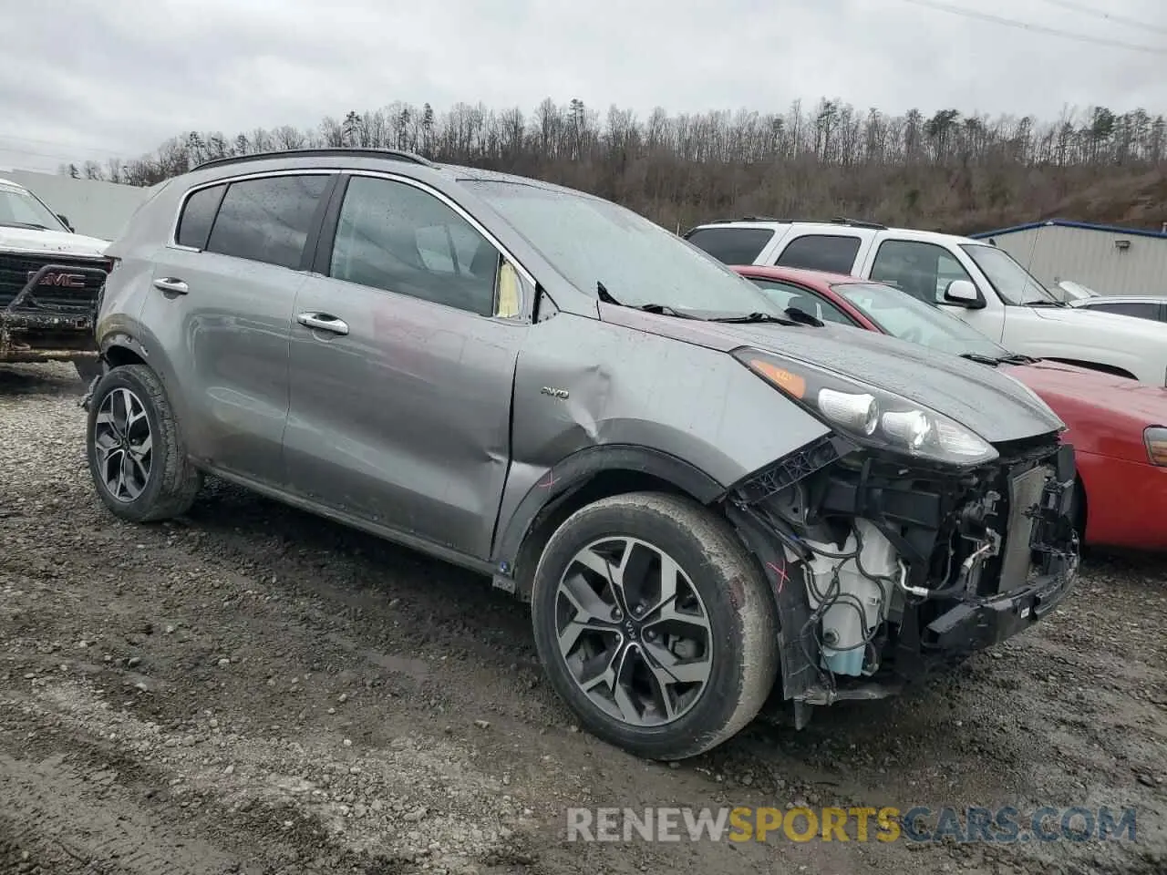 4 Photograph of a damaged car KNDPNCAC3M7920535 KIA SPORTAGE 2021