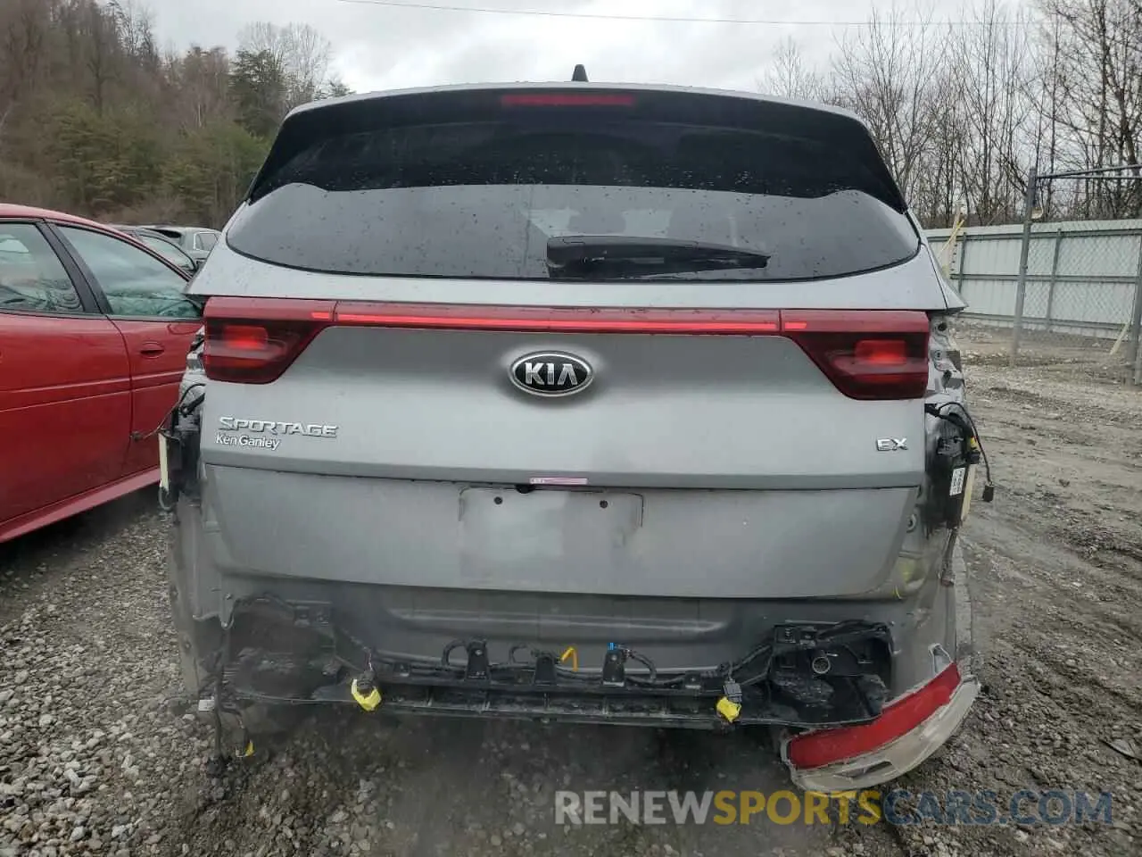 6 Photograph of a damaged car KNDPNCAC3M7920535 KIA SPORTAGE 2021