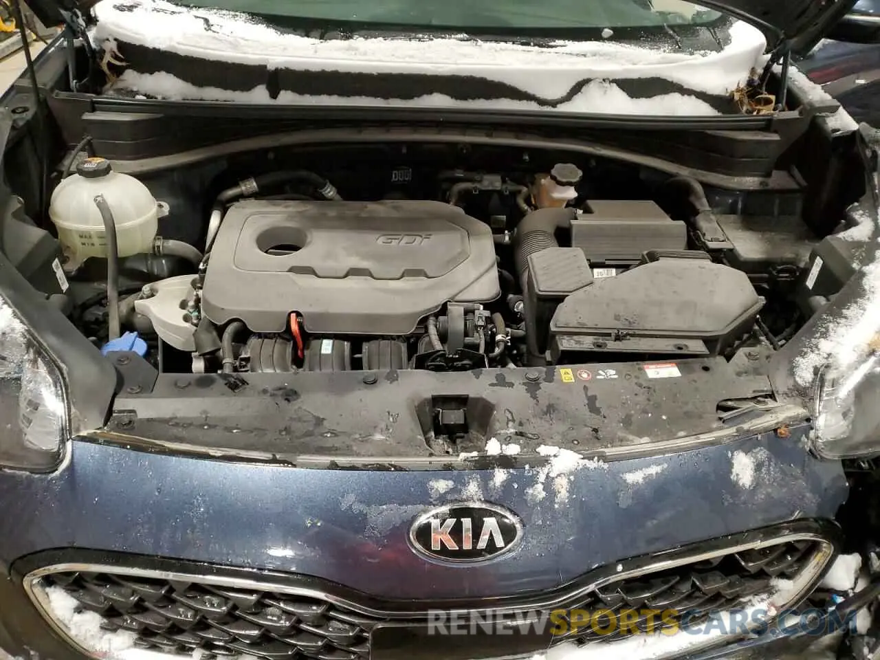 12 Photograph of a damaged car KNDPNCAC6M7845409 KIA SPORTAGE 2021