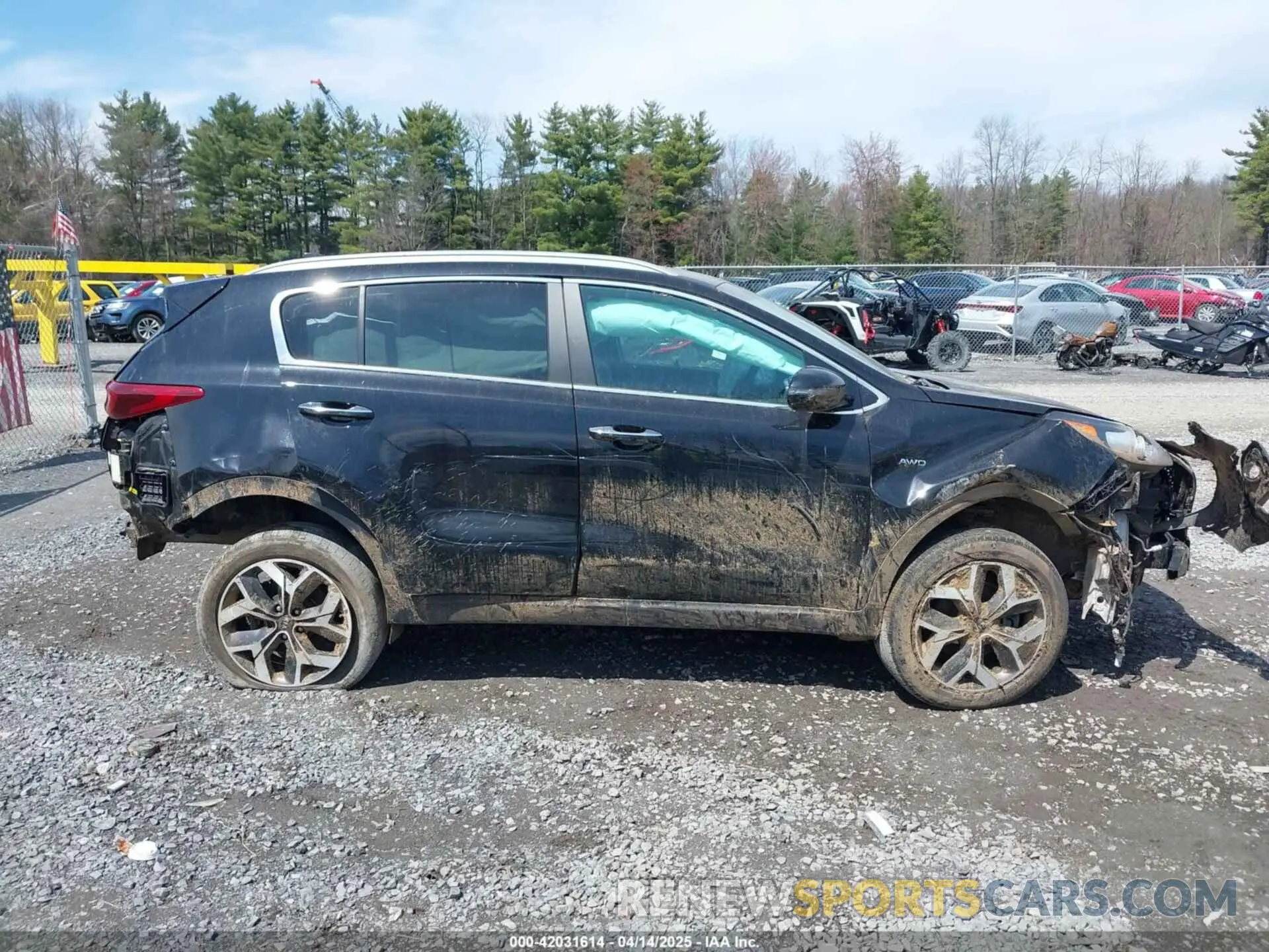 13 Фотография поврежденного автомобиля KNDPNCAC7M7911398 KIA SPORTAGE 2021