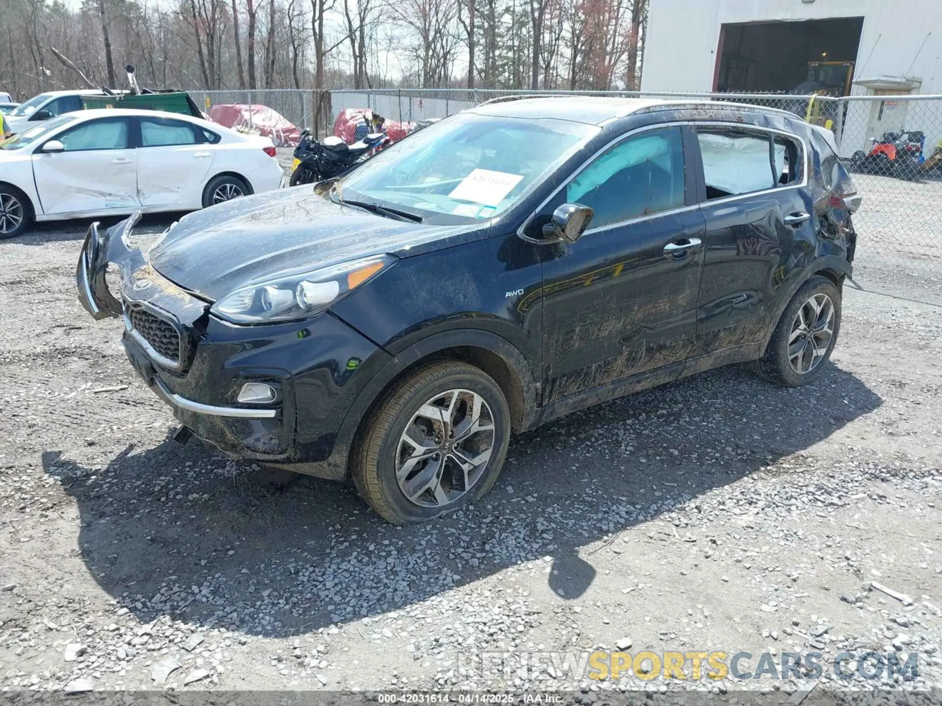 2 Фотография поврежденного автомобиля KNDPNCAC7M7911398 KIA SPORTAGE 2021