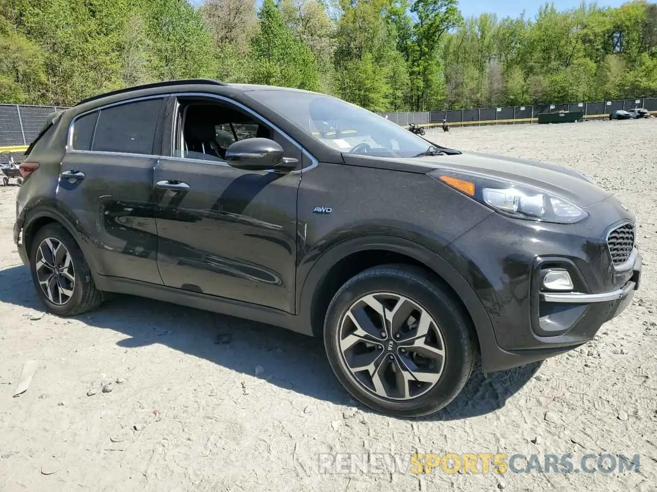 4 Фотография поврежденного автомобиля KNDPNCAC9M7936755 KIA SPORTAGE 2021